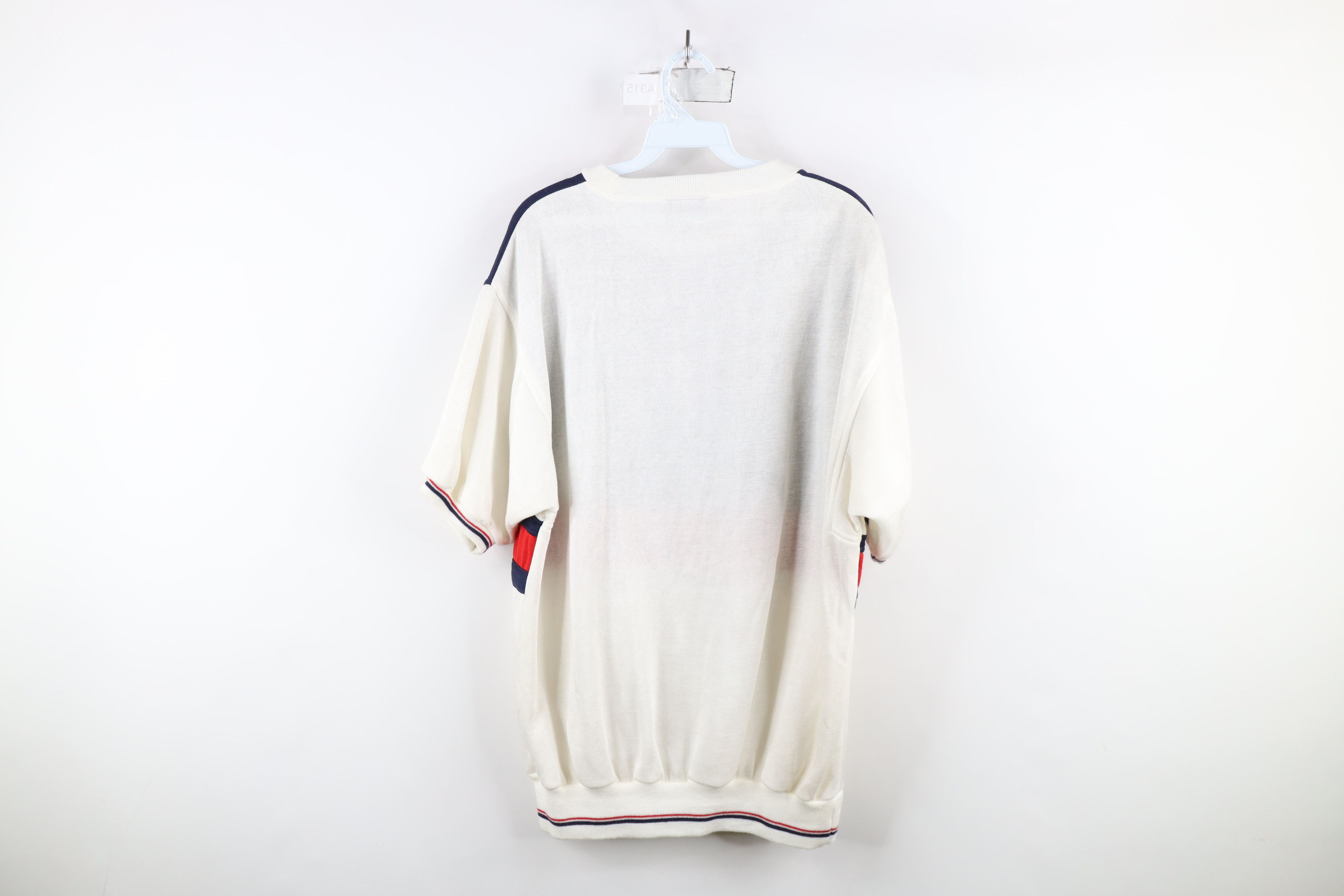 Vintage Vintage 70s Streetwear Short Sleeve Crewneck Sweatshirt Size US XL / EU 56 / 4 - 9 Thumbnail