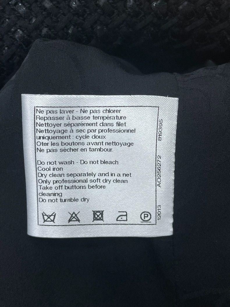 Chanel chanel Black suit collar jacket Size XS / US 0-2 / IT 36-38 - 6 Thumbnail