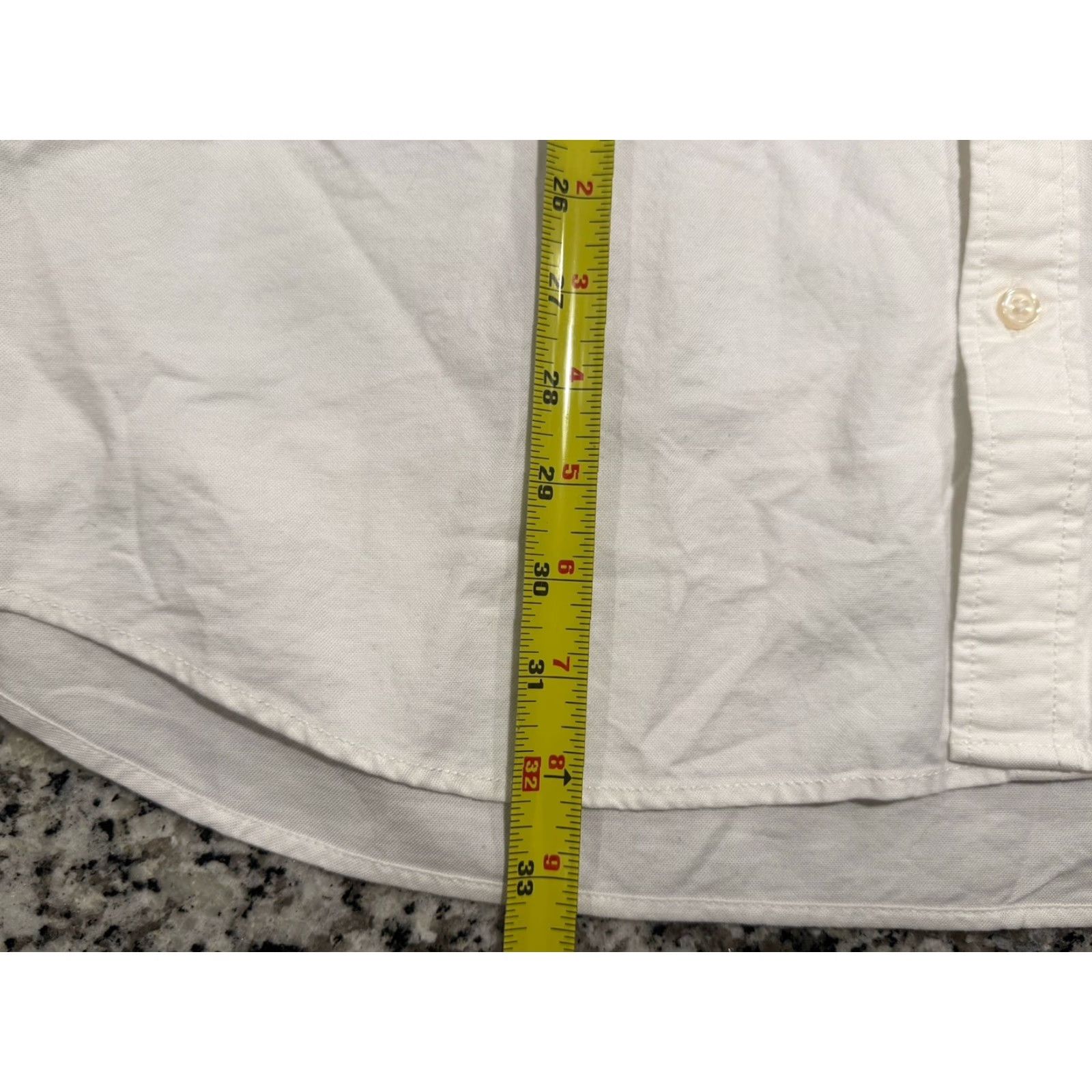 Charles Tyrwhitt Charles Tyrwhitt White Button-Down Stretch Oxford Classic Fit Shirt XXL Adult White Mens Size US XXL / EU 58 / 5 - 3 Thumbnail