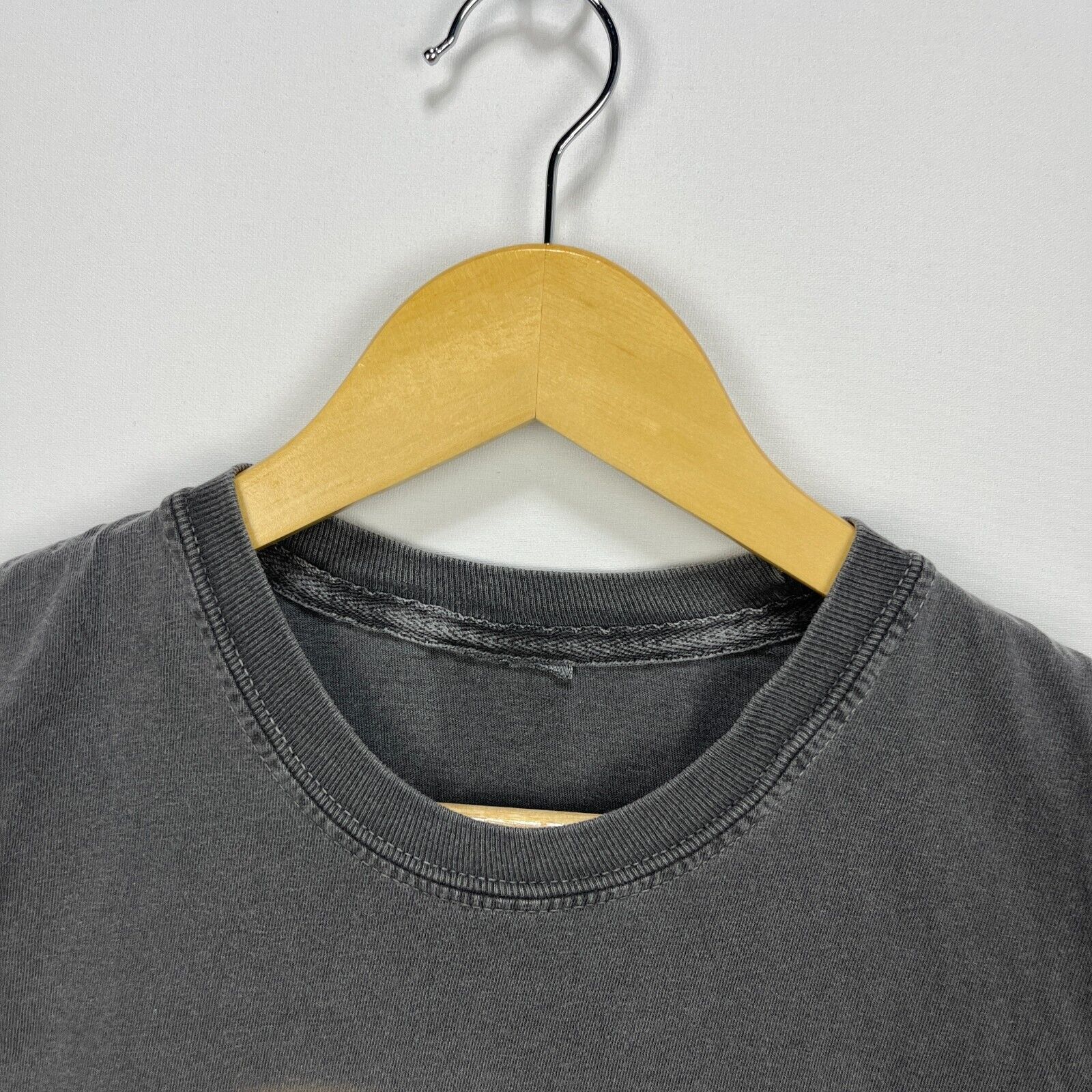 Vintage Vintage 90s Sun Faded Blank Gray T Shirt Medium Size US M / EU 48-50 / 2 - 5 Thumbnail