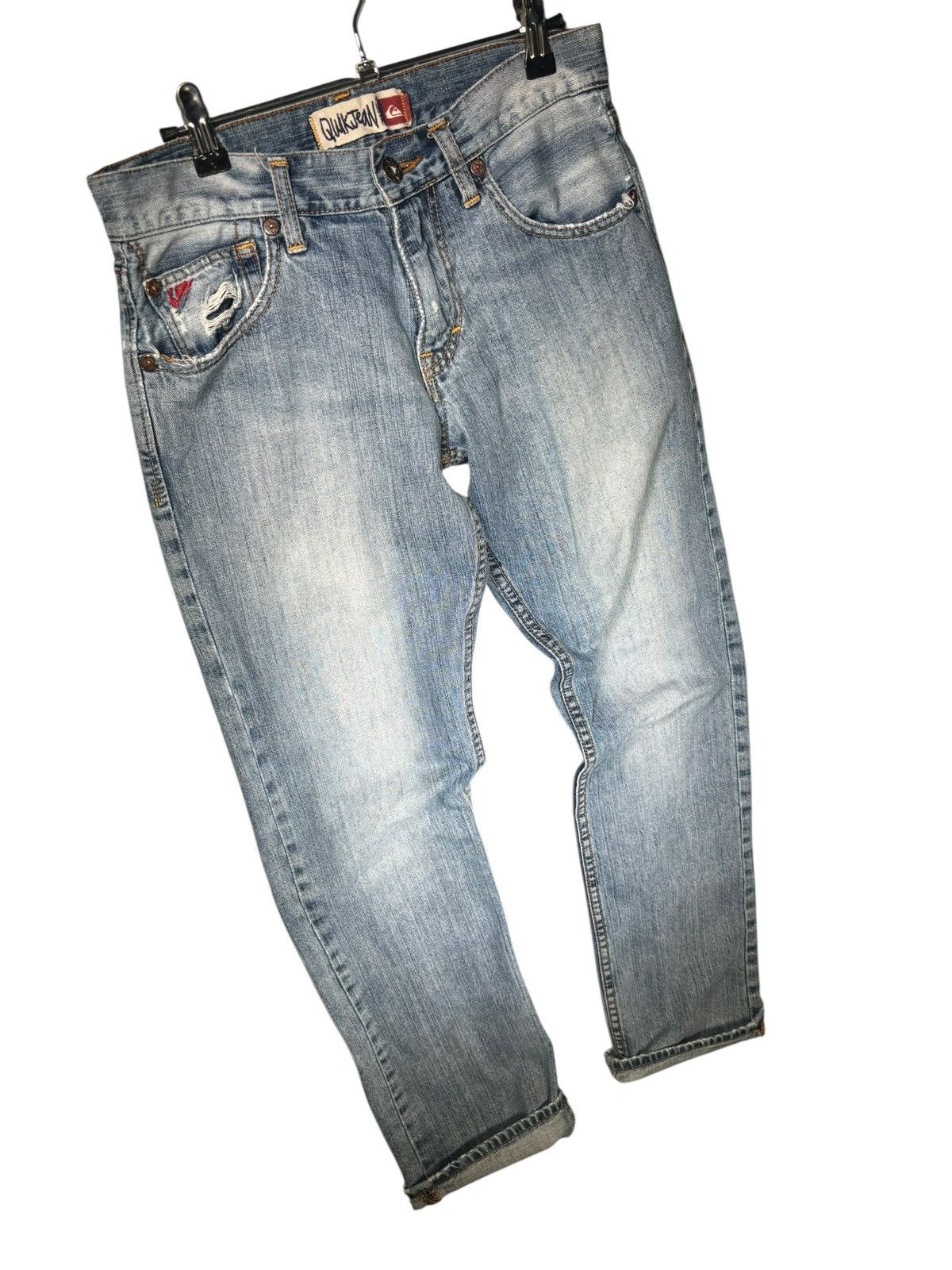 Quiksilver × Vintage Vintage Quiksilver Denim Size US 29 - 2 Thumbnail