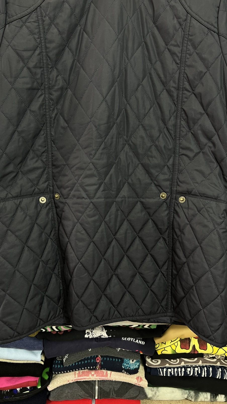 Barbour Barbour International Women’s Saddleworth Quilted Jacket Size M / US 6-8 / IT 42-44 - 8 Thumbnail