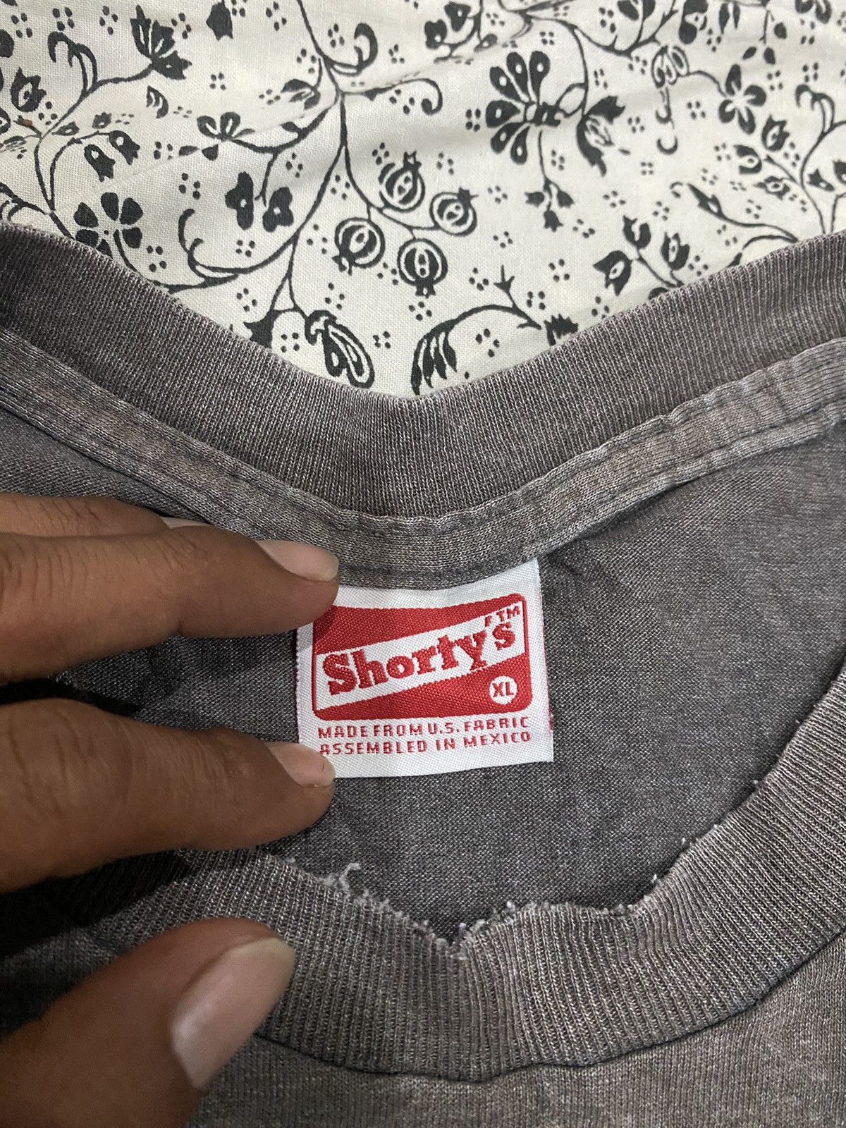 Shorty's Skateboards × Vintage vtg shortys burberry design tee Size US XL / EU 56 / 4 - 4 Thumbnail