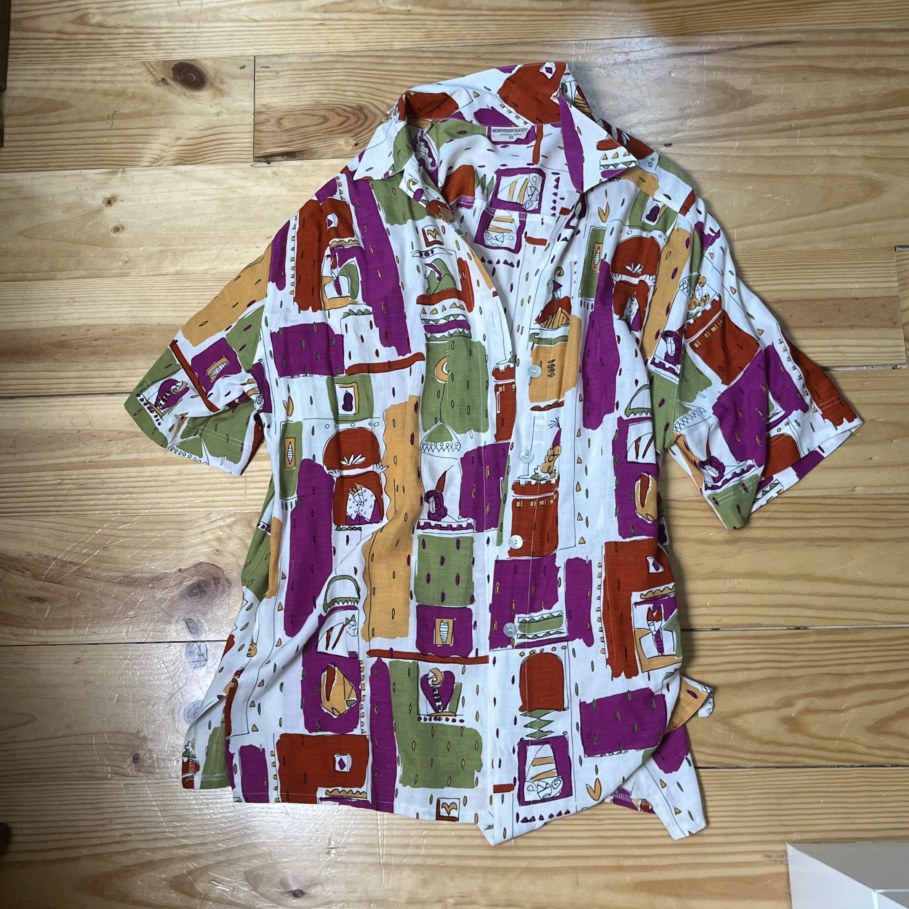 Other Sommermann Abstract Art Shirt Size US M / EU 48-50 / 2 - 1 Thumbnail