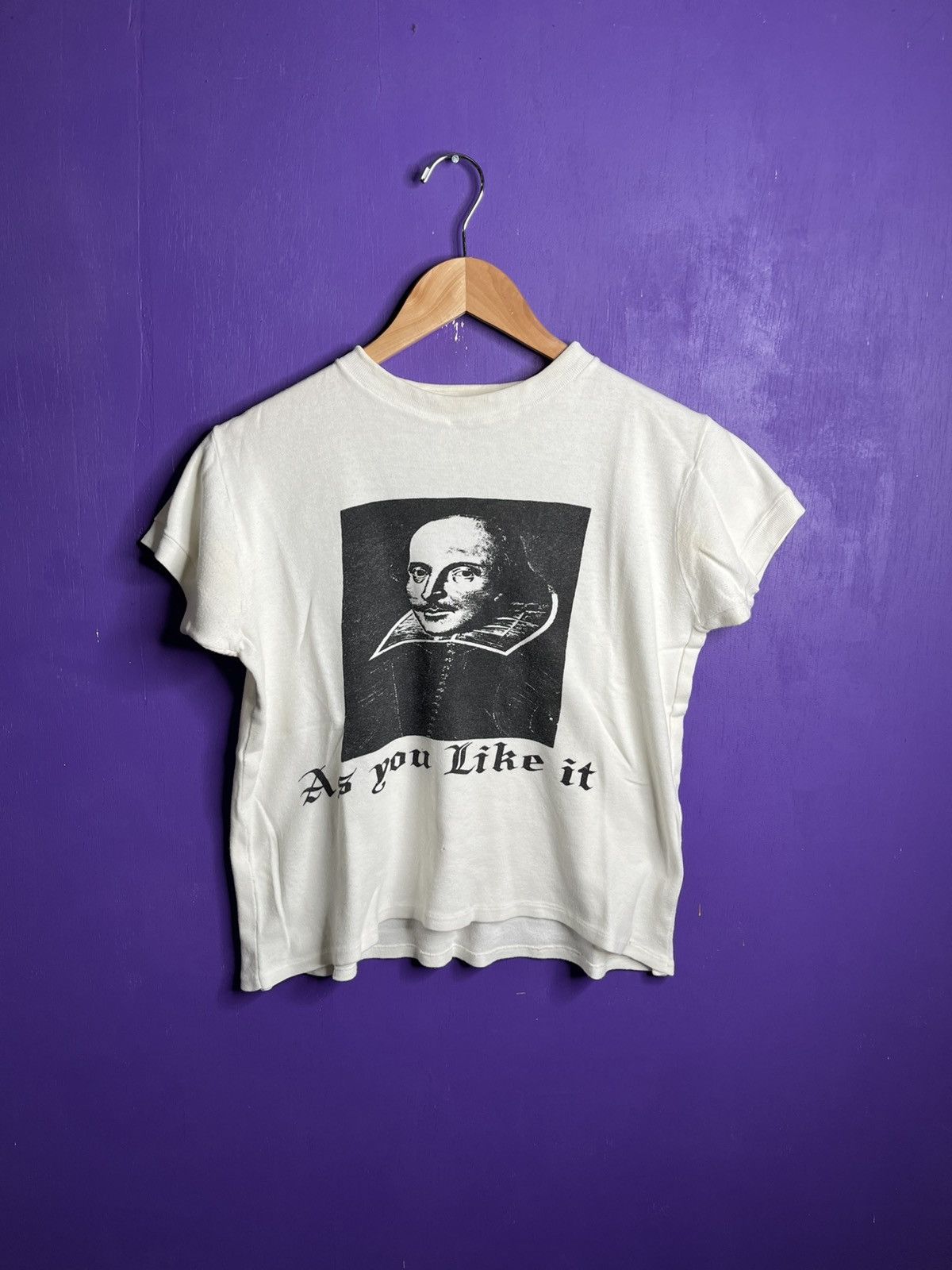 Vintage Vintage 60s Shakespeare as you like it t-shirt Size US M / EU 48-50 / 2 - 1 Thumbnail