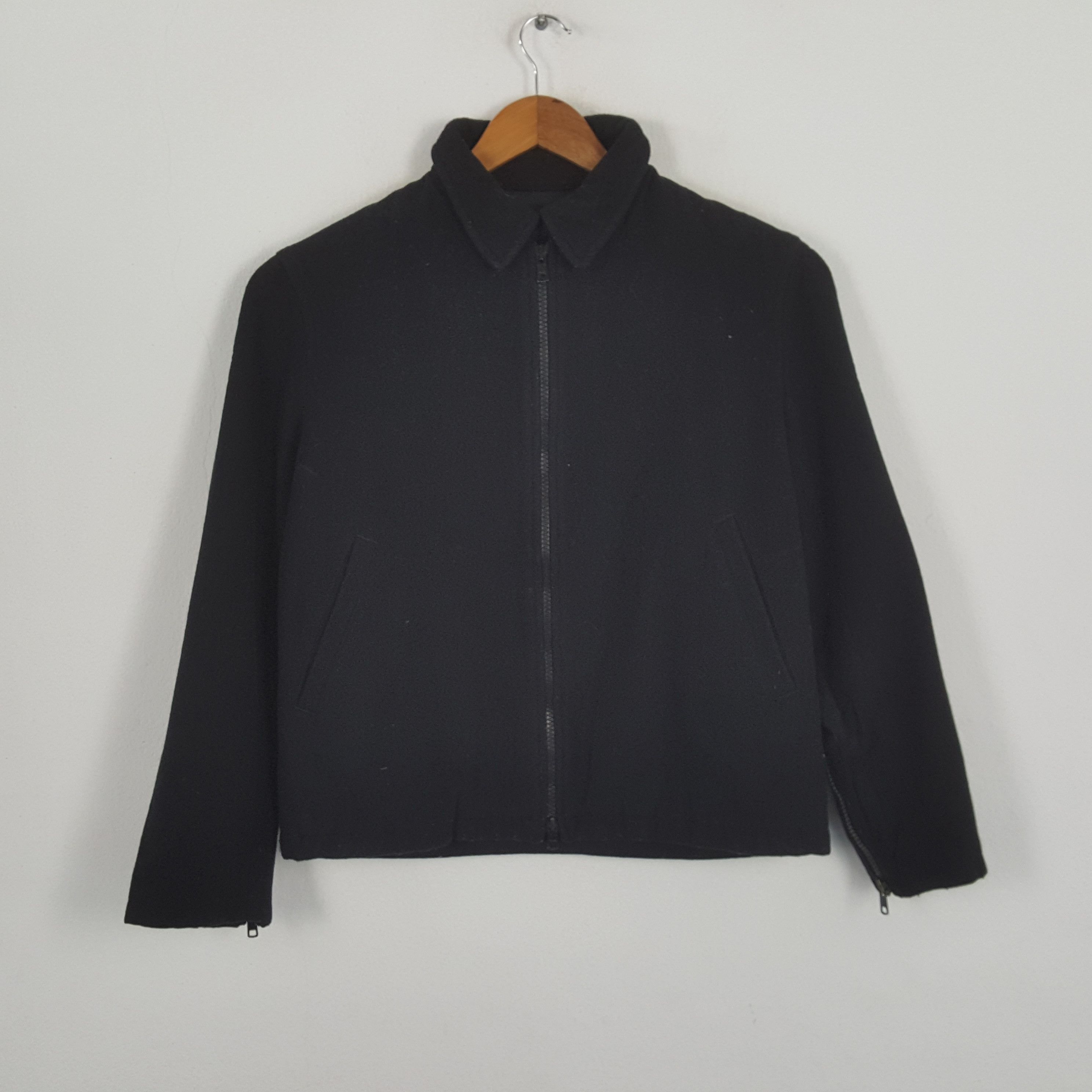 Y's for Men × Yohji Yamamoto Vintage Y's for men by YOHJI YAMAMOTO Japan Designer Jacket Size US L / EU 52-54 / 3 - 3 Thumbnail