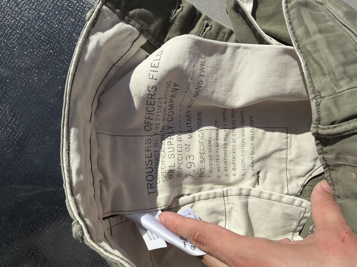 RRL Ralph Lauren RRL OFFICER CHINO Size US 29 - 7 Thumbnail