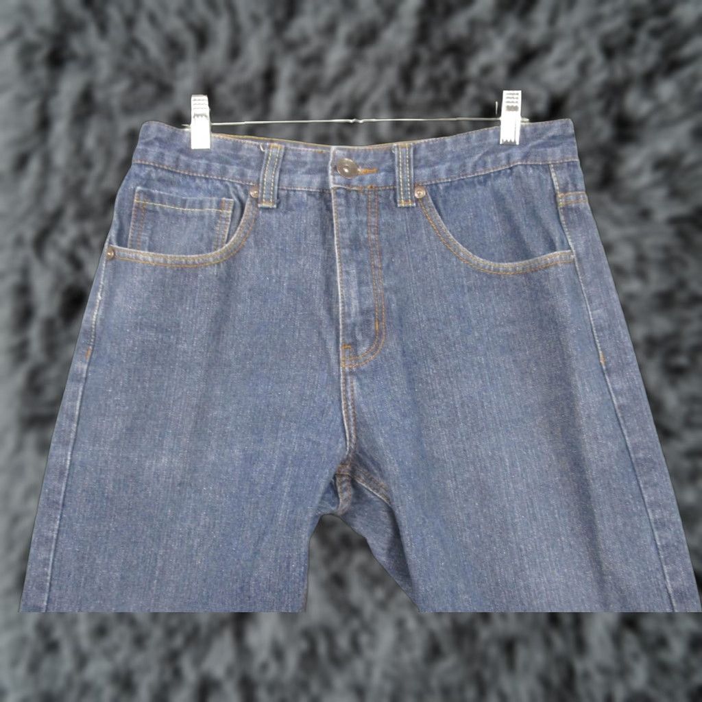 Southpole Southpole Jeans Mens 32x30 Blue Straight Leg Medium Wash Denim Baggy Size US 32 / EU 48 - 1 Thumbnail