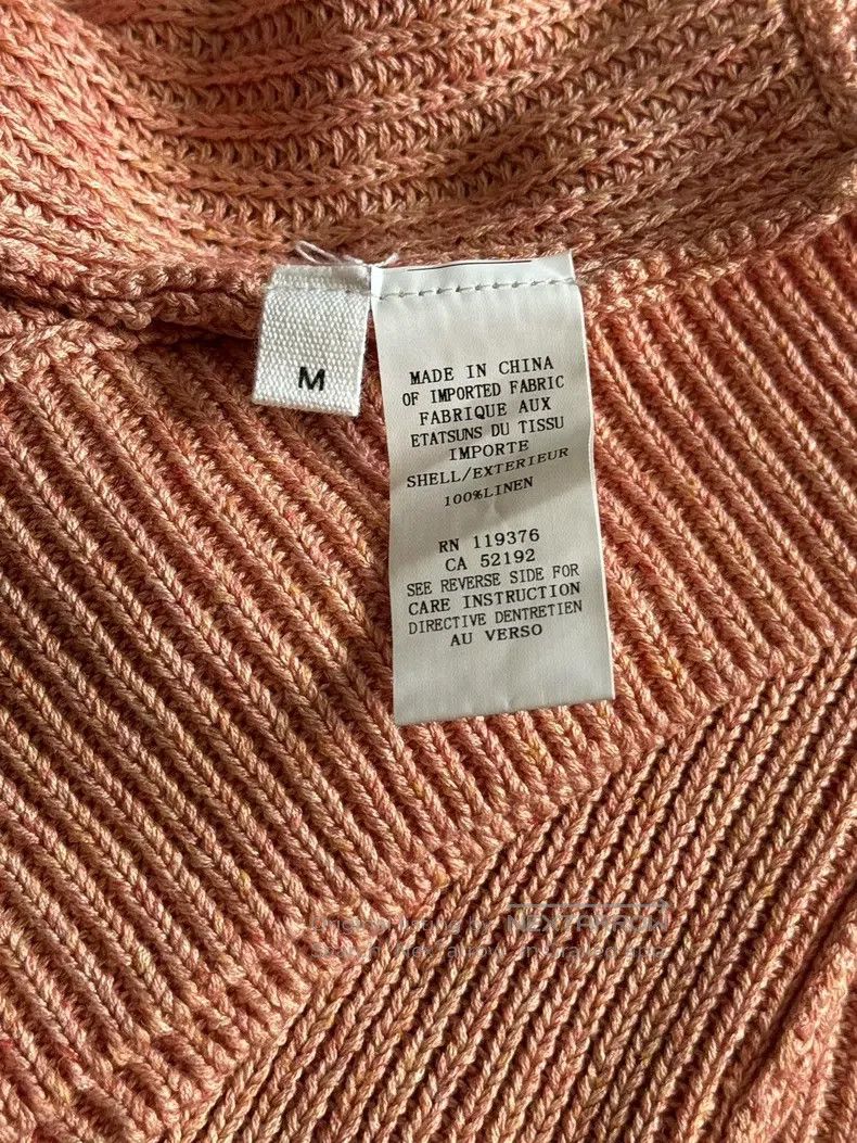 Other HELMUT LANG Knitted Short Sleeve Top - Dark Orange Pink Size M / US 6-8 / IT 42-44 - 4 Thumbnail