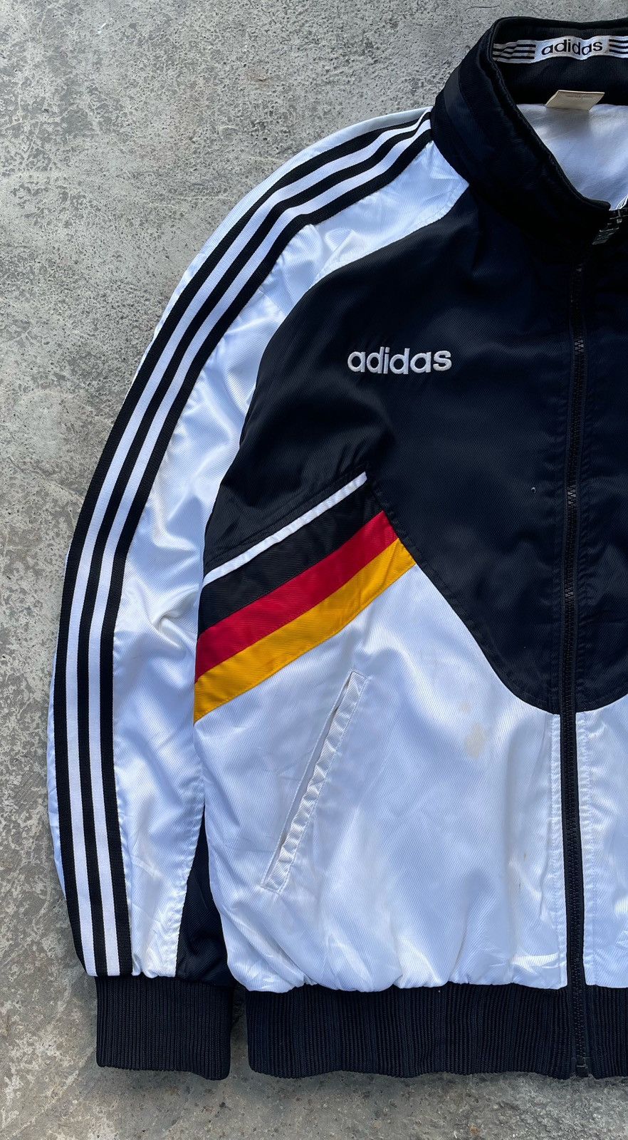 Adidas 🔥Vintage 90's Adidas Germany Jacket With Hidden Hoodie Size US L / EU 52-54 / 3 - 5 Thumbnail