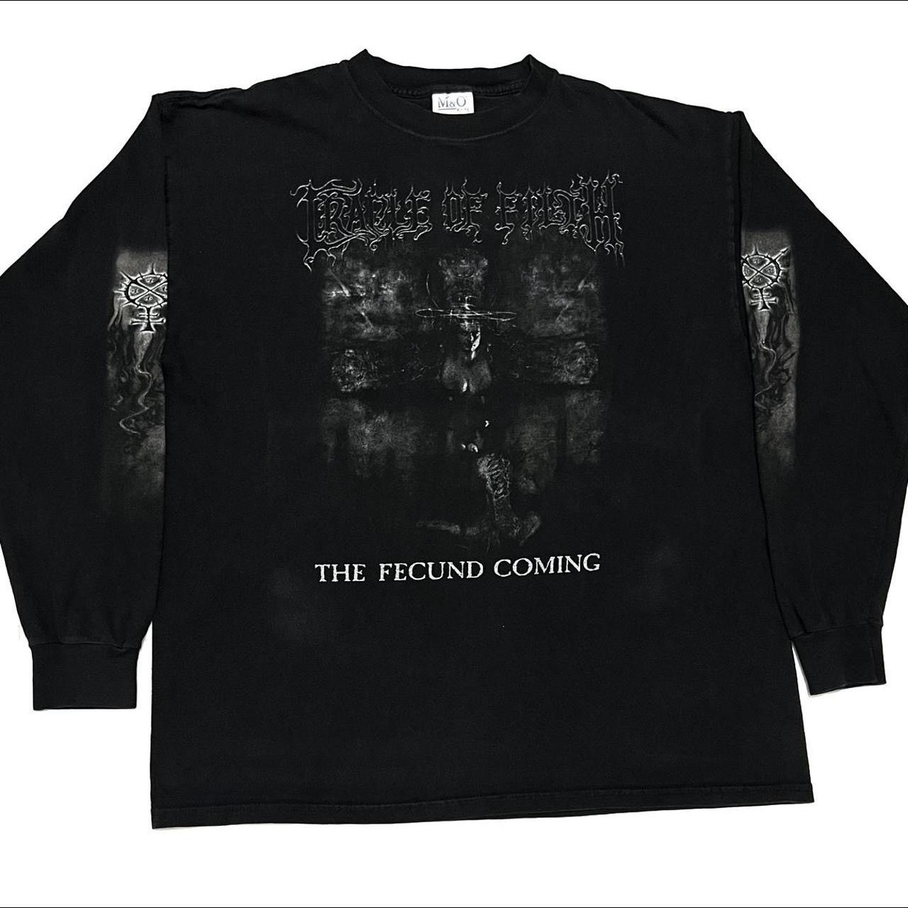 Vintage Sweatshirt Cradle OF Filth The Fecund Vintage Size US XL / EU 56 / 4 - 2 Thumbnail