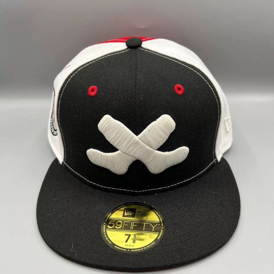 New Era Chicago White Sox Hat Men 7 5/8 59Fifty New Era Fitted Cap Size ONE SIZE - 2 Thumbnail