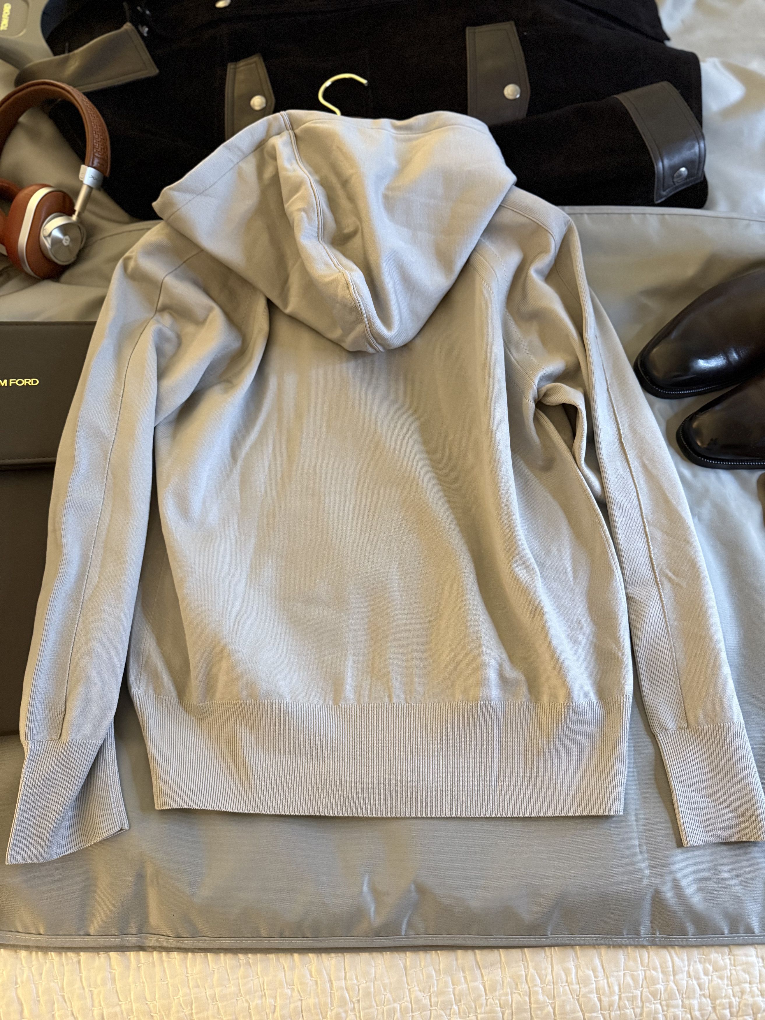 Tom Ford Fits 48-50 IT, Ultra Rare Silk Blend $3,000 Hoodie Size US XS / EU 42 / 0 - 17 Thumbnail