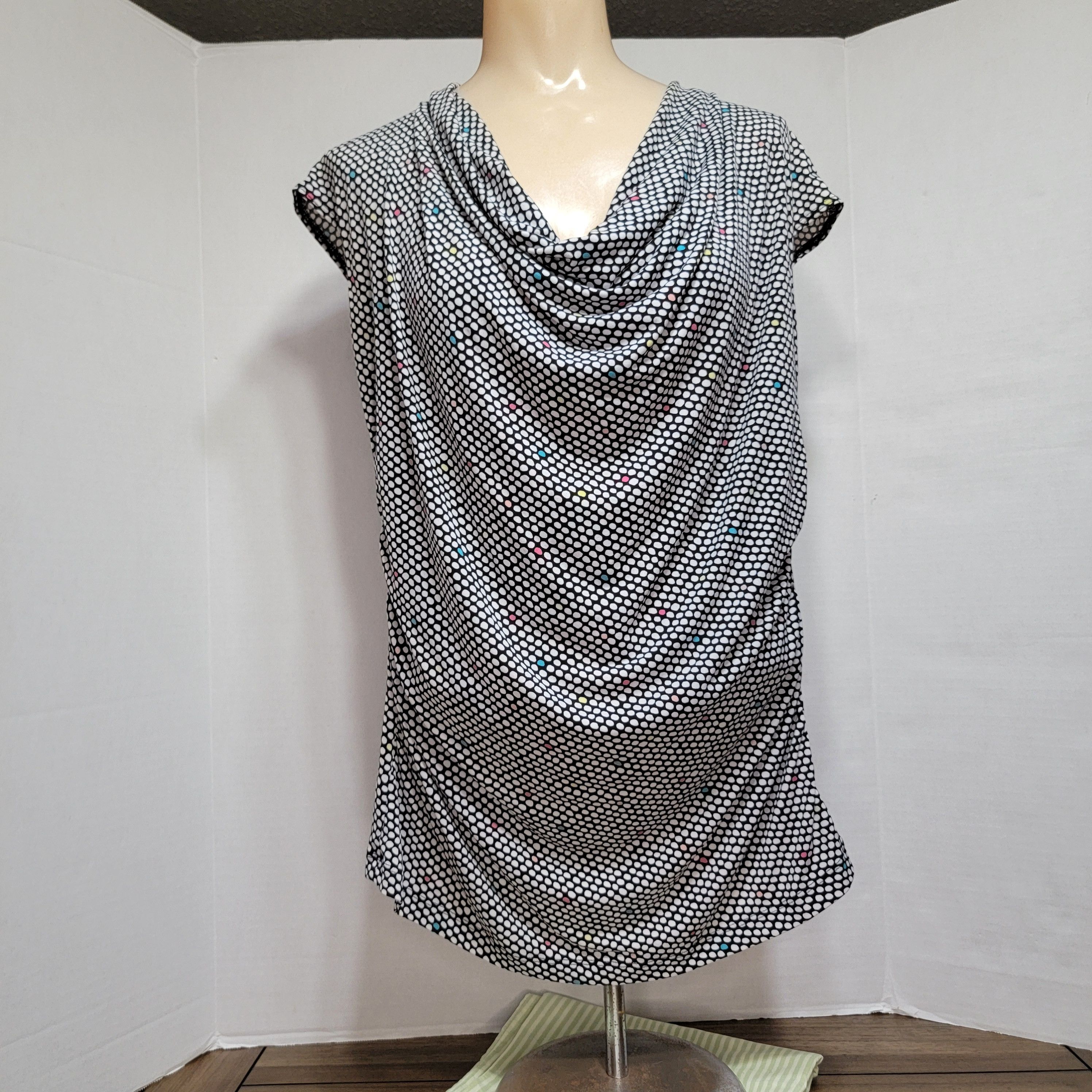 Worthington Worthington No Sleeve Blouse Cowl Neck - Size Petite Medium Size M / US 6-8 / IT 42-44 - 1 Thumbnail