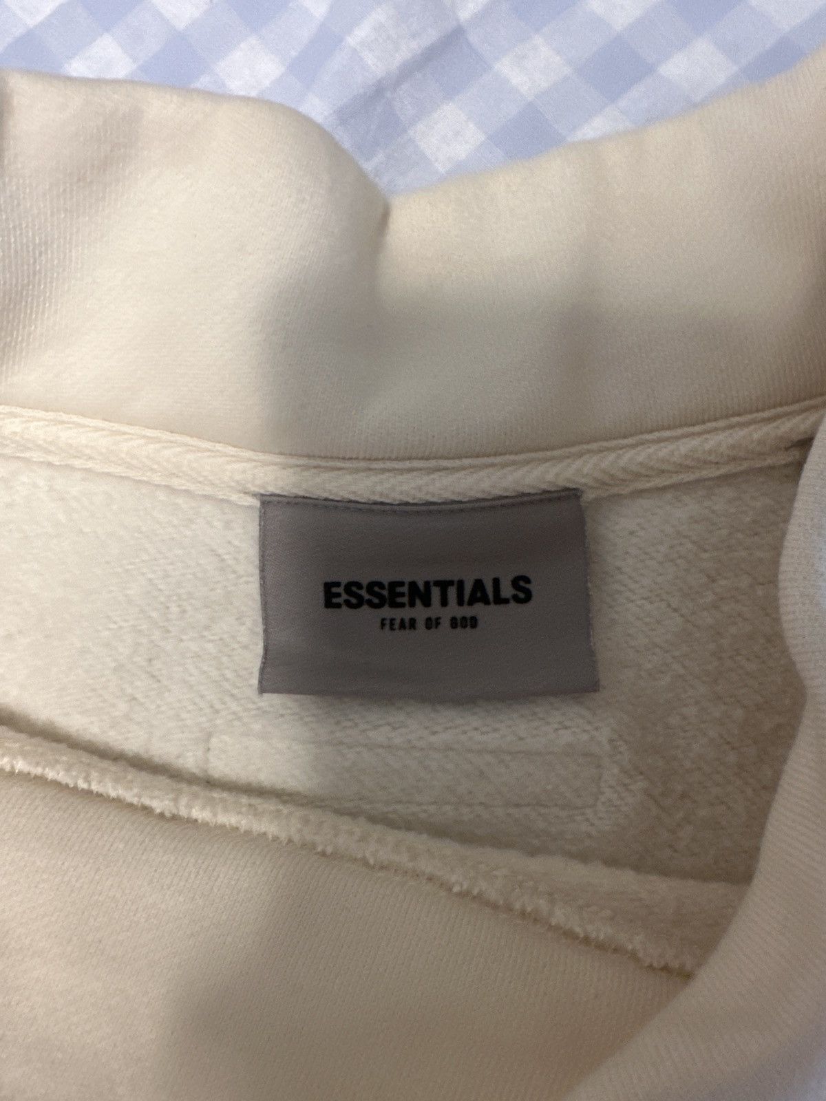 Essentials Essentials Mockneck Sweatshirt Cream Size Large Size US L / EU 52-54 / 3 - 6 Thumbnail