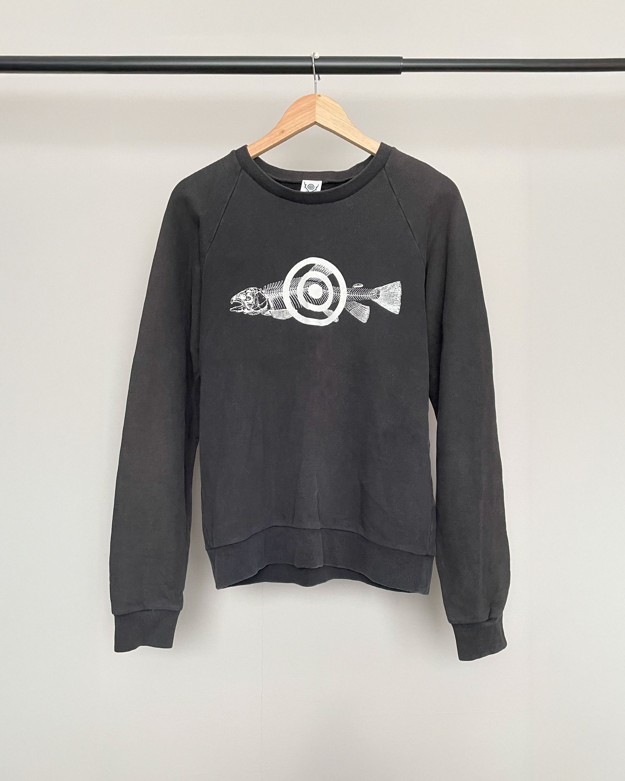 South2 West8 Rare South2 West8 Fish Bones Sweatshirt Size US M / EU 48-50 / 2 - 1 Thumbnail