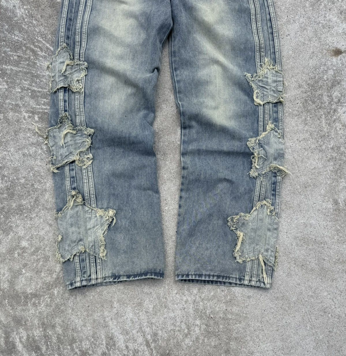 Other Vintage Y2K avantgarde streetwear opium wide buggy jeans Size US 32 / EU 48 - 2 Thumbnail