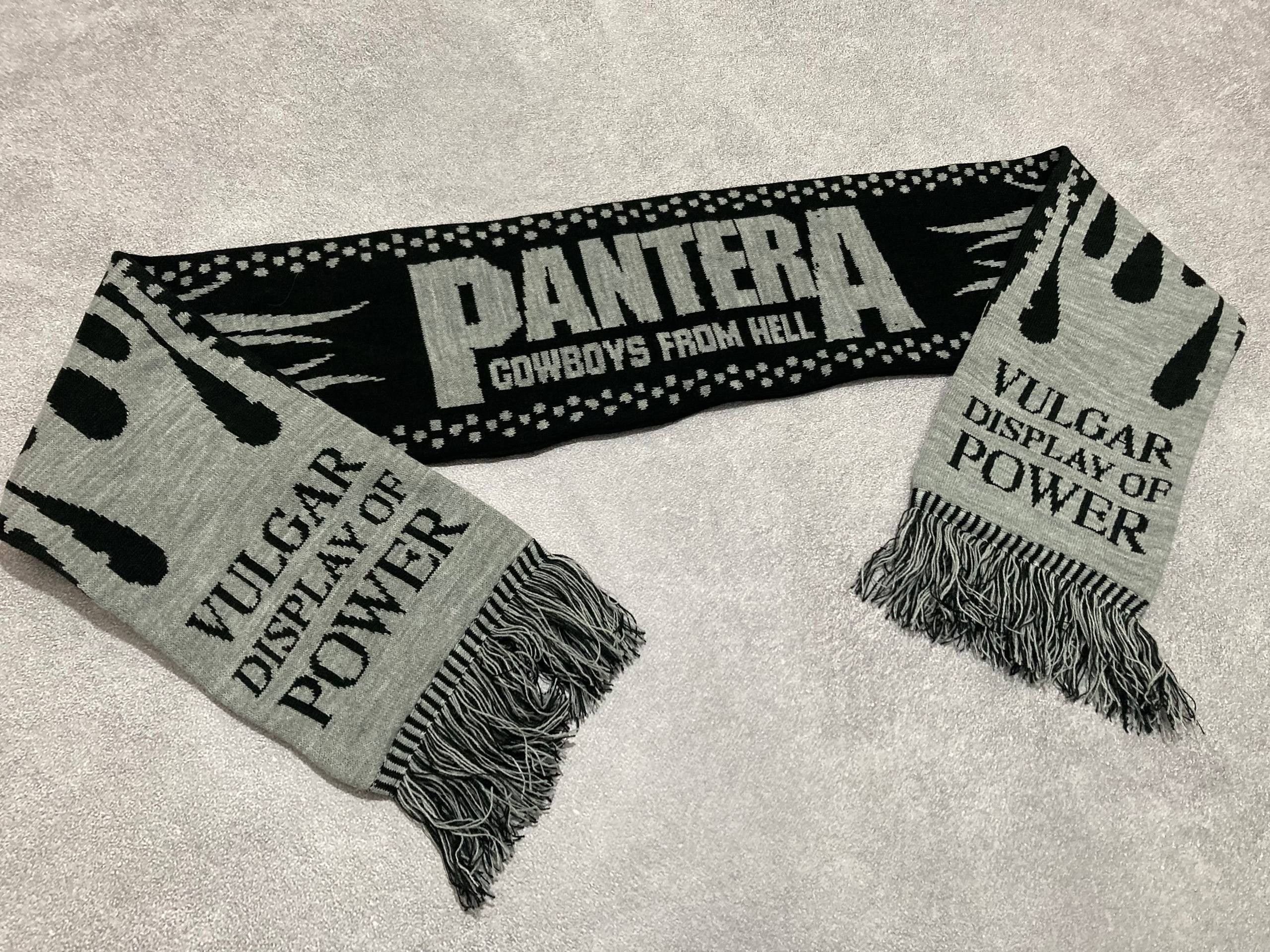 Band Tees Scarf Pantera - band rock metal Size ONE SIZE - 2 Thumbnail