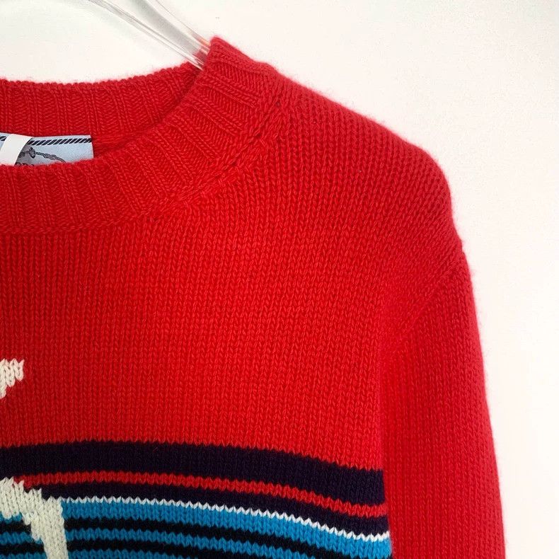 Prada Prada Size 36 Logo banana inlaid round-neck knitted sweater Size US XXS / EU 40 - 3 Thumbnail