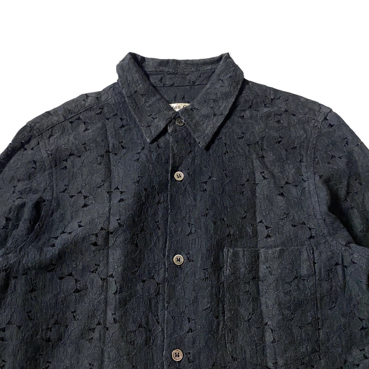 Comme des Garcons 1990's Comme Des Garcons Lace Shirts Size S / US 4 / IT 40 - 3 Thumbnail