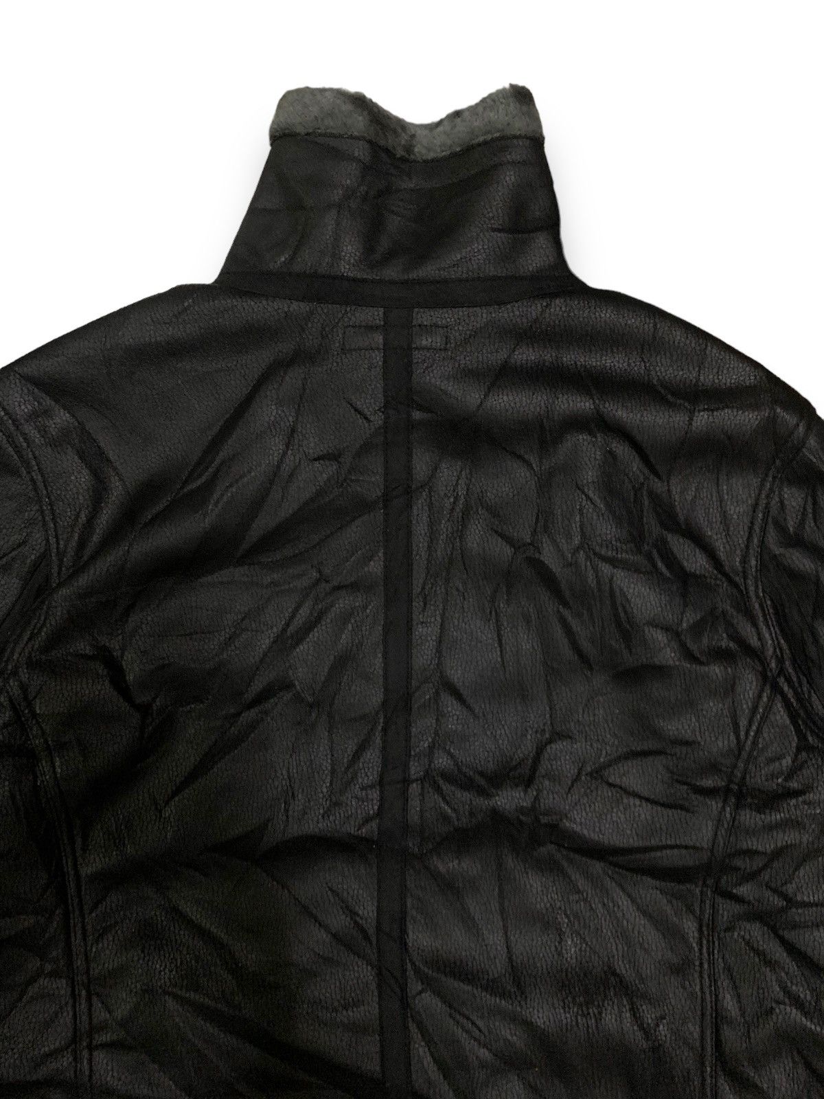 Japanese Brand Japanese Brand MFE Faux Leather Sherpa Lined B3 Jacket Size US M / EU 48-50 / 2 - 12 Thumbnail