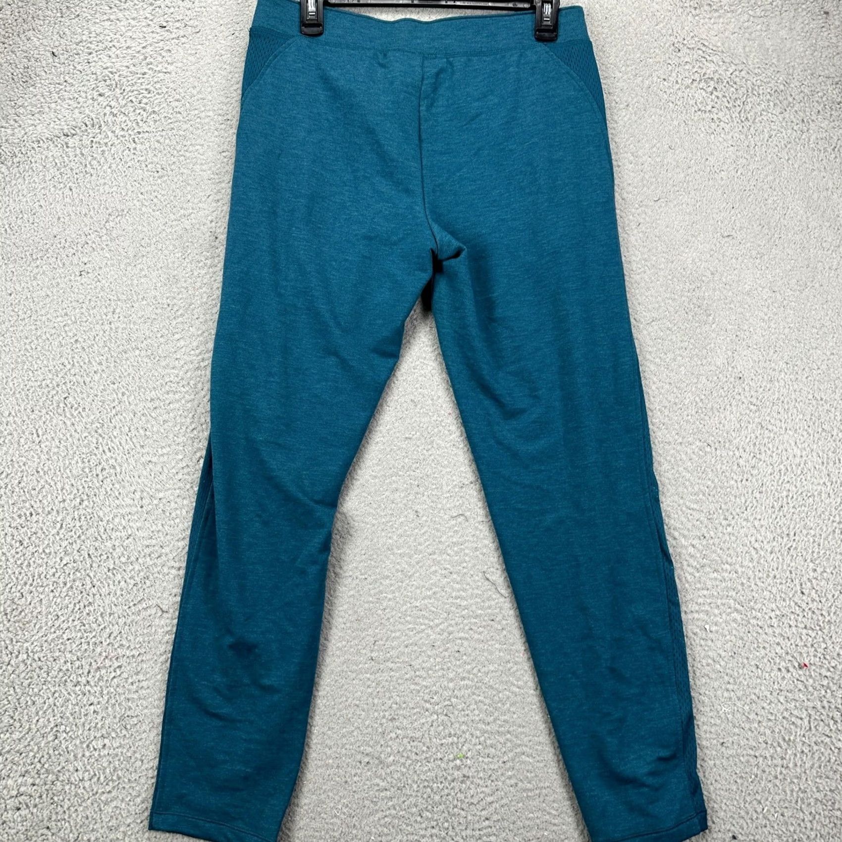 Under Armour Under Armour Womens Medium Blue Sweatpants Pull On Fitted Elastic Waist Pockets Size 32" / US 10 / IT 46 - 2 Thumbnail