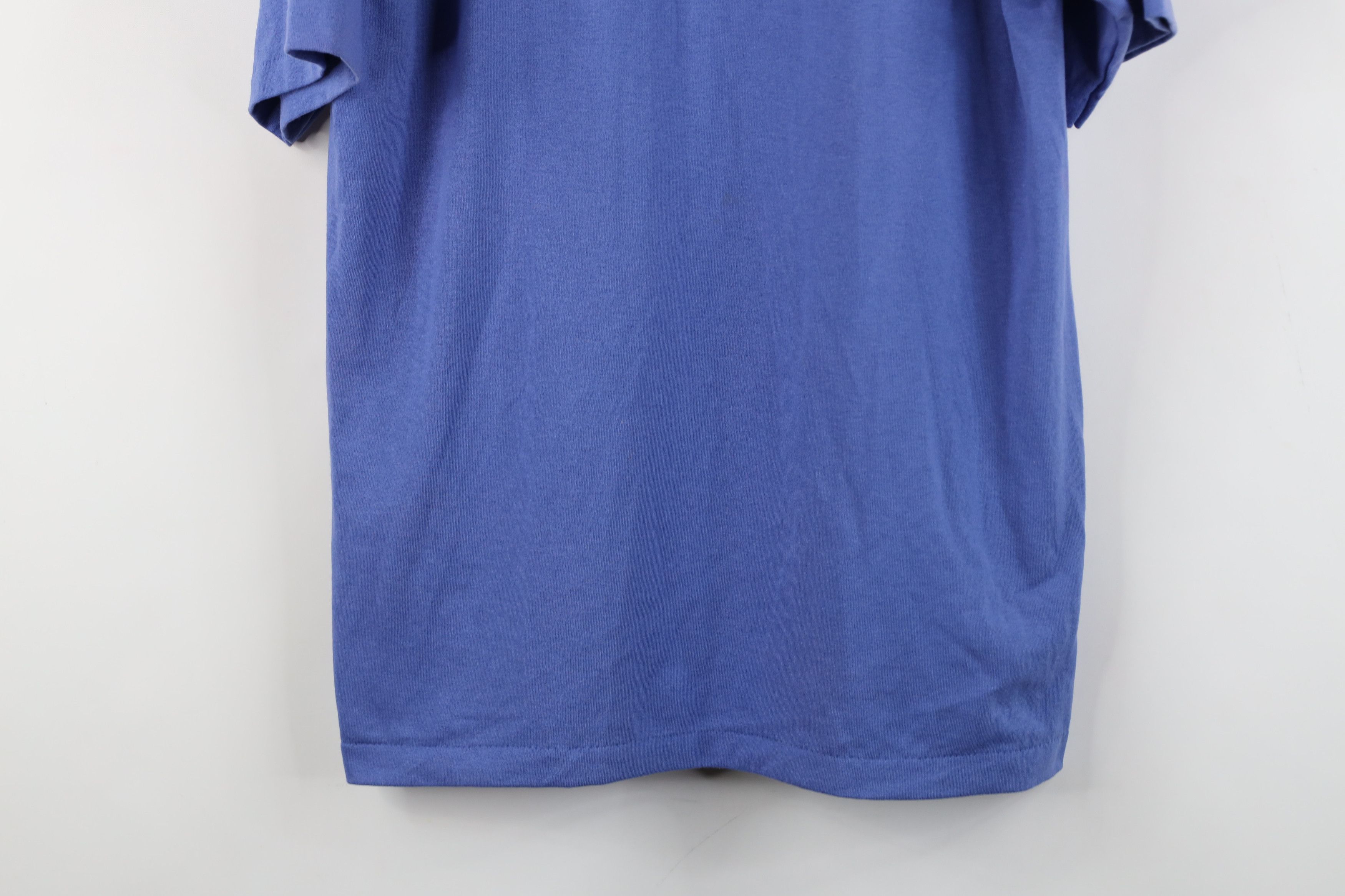 Vintage Vintage 90s Streetwear Short Sleeve T-Shirt Periwinkle USA Size M / US 6-8 / IT 42-44 - 3 Thumbnail