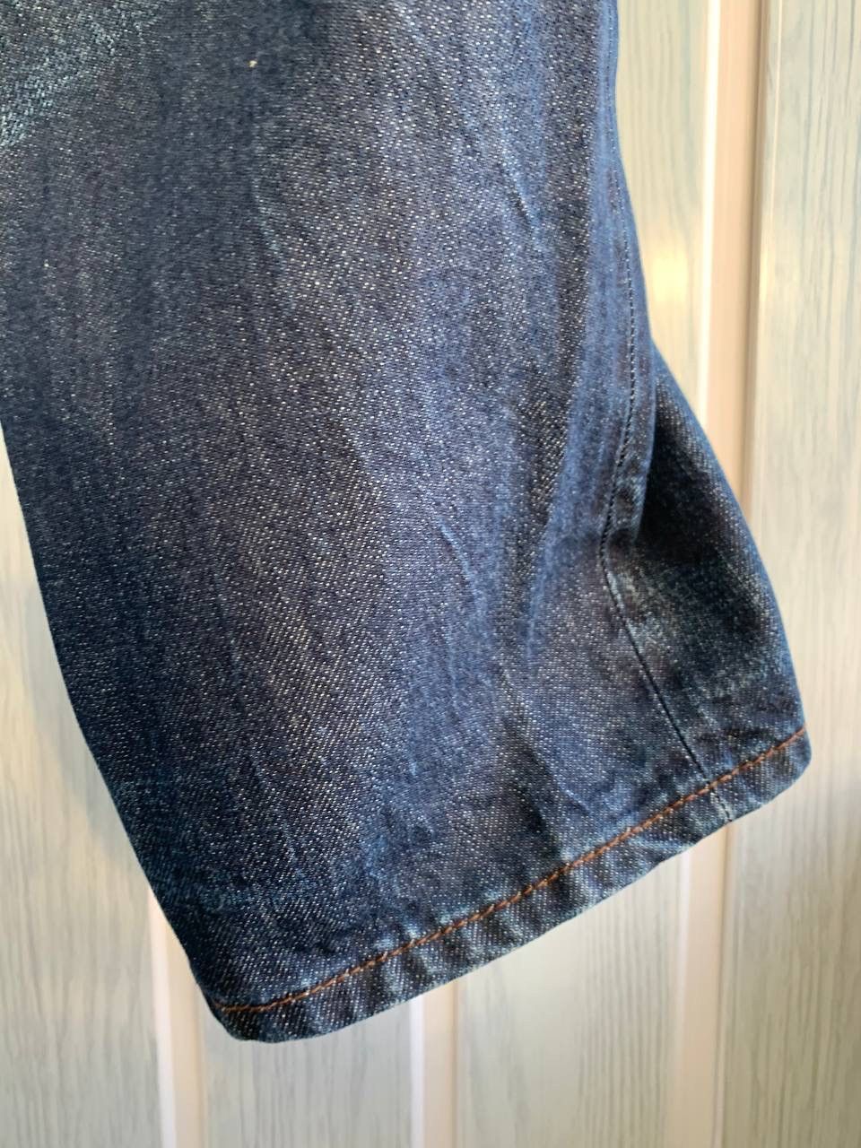 Japanese Brand × Vintage One True Saxon Cotton Pockets Tapered Denim Selvedge Jeans Size US 30 / EU 46 - 10 Thumbnail