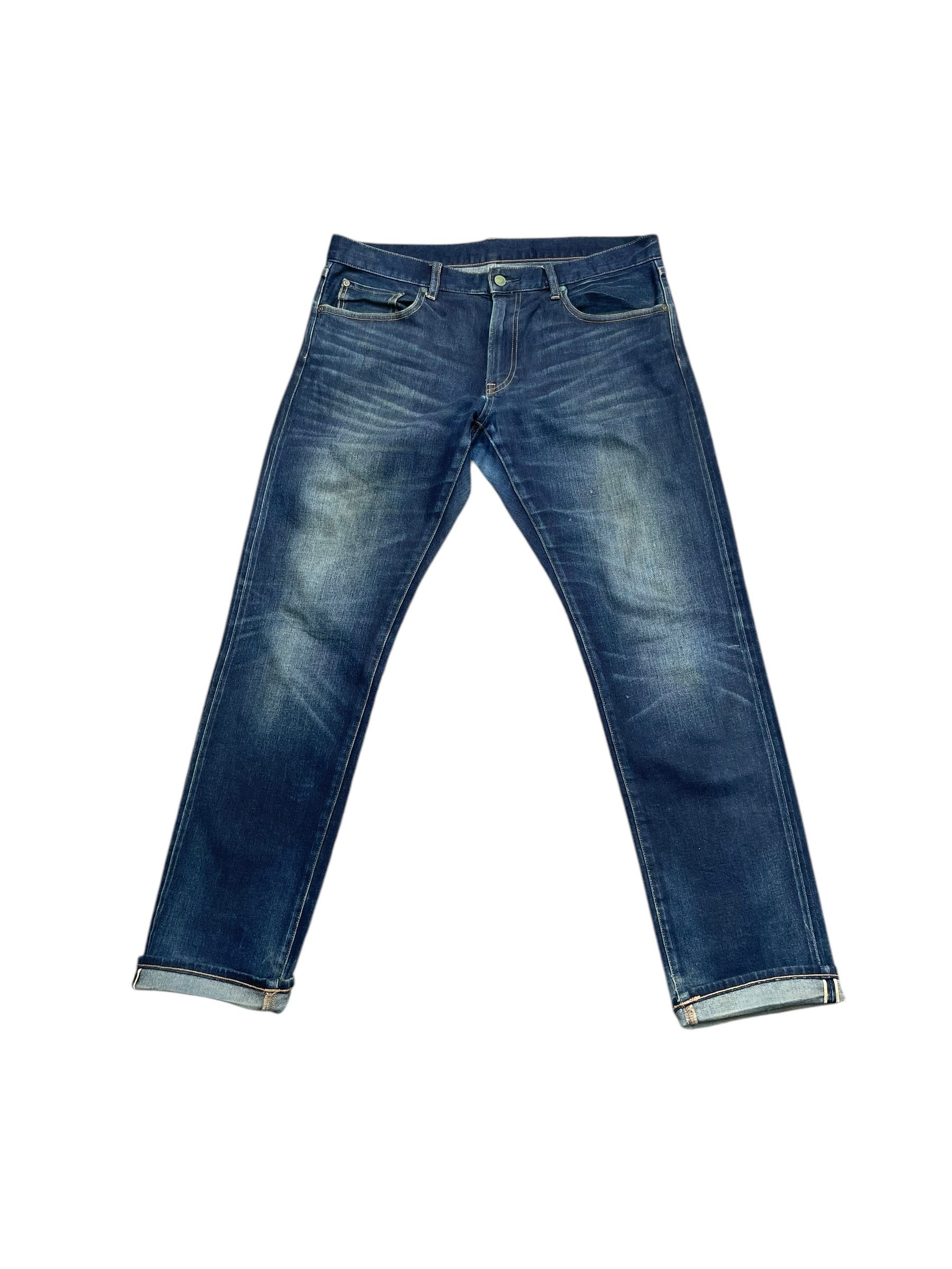 Japanese Brand Uniqlo Redline Selvedge Denim Size US 38 / EU 54 - 1 Thumbnail