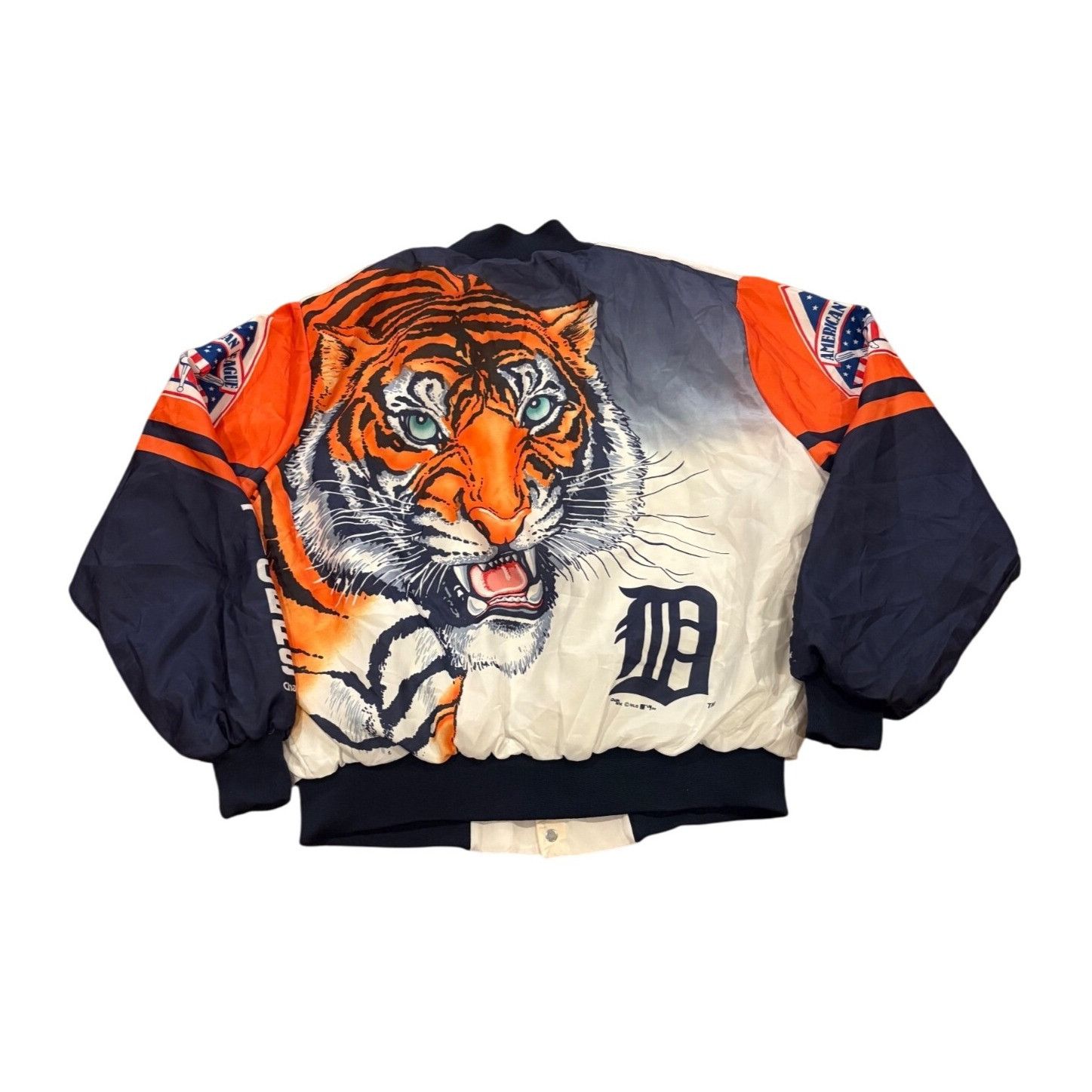Chalk Line Vintage 1989 Rare Chalk Line Detroit Tigers MLB Fanimation J Size US XL / EU 56 / 4 - 1 Thumbnail