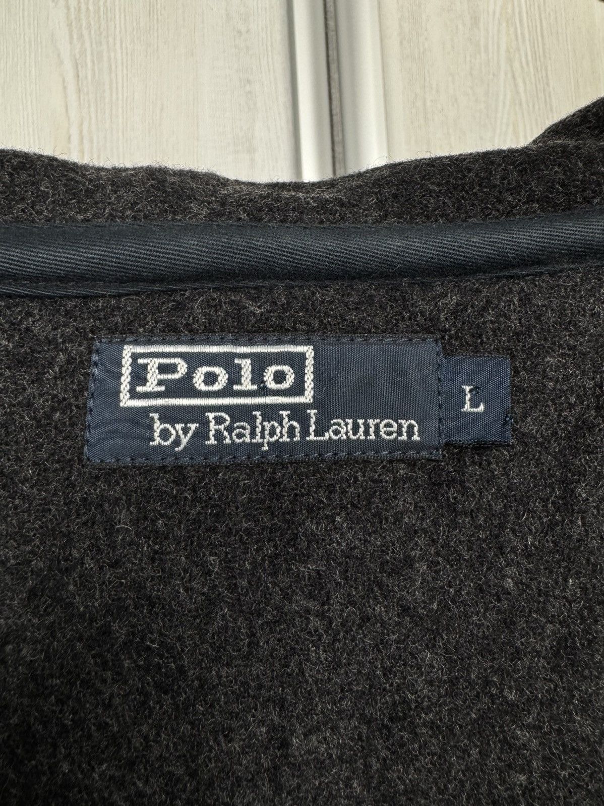 Polo Ralph Lauren Polo Ralph Lauren Double-Faced wool grey vintage duffle coat Size US L / EU 52-54 / 3 - 11 Thumbnail