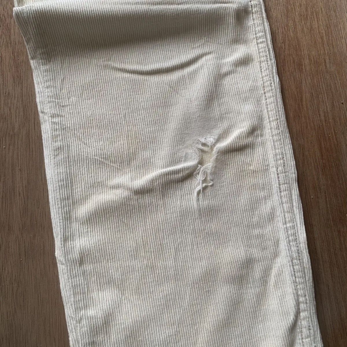 Edition Japan 5-POCKET JAPANESE VINTAGE TROUSERS CORDUROY RIPPED PANTS Size US 30 / EU 46 - 6 Thumbnail