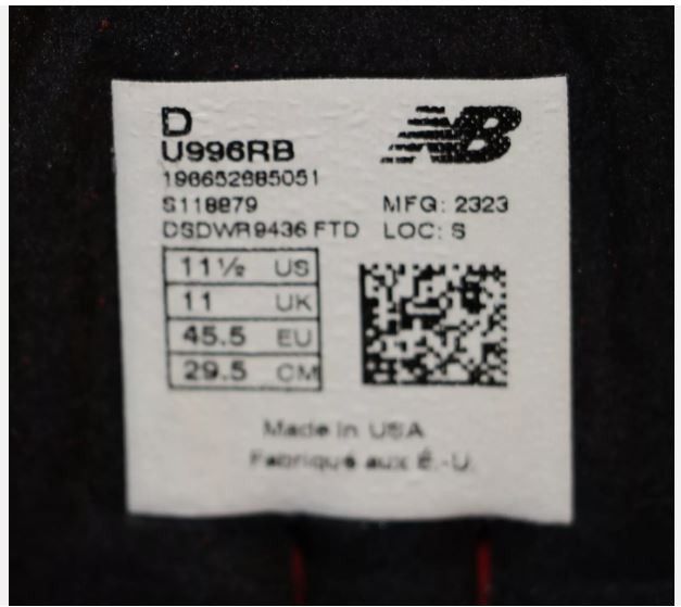 New Balance New Balance 996 Shoes USA Men's Size 11.5 Teddy Santis Size US 11.5 / EU 44-45 - 14 Thumbnail