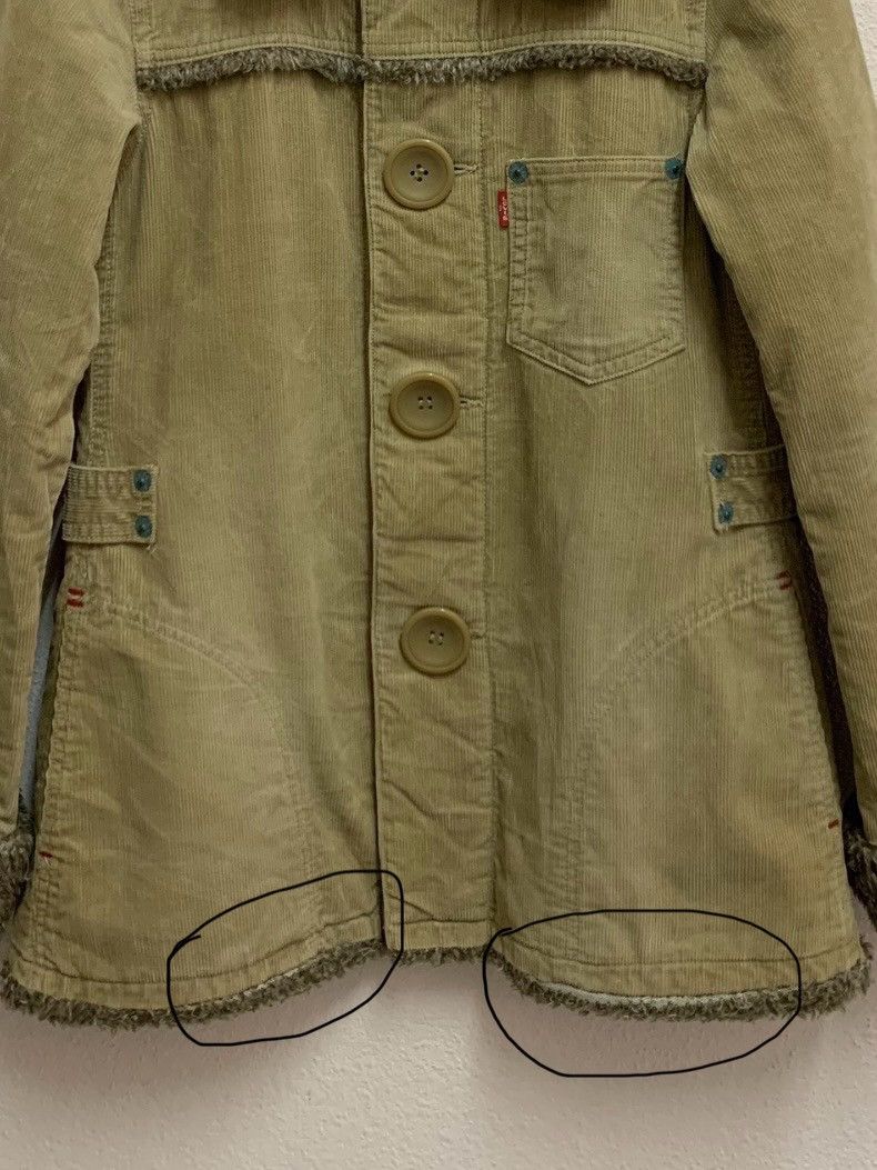 Levi's LEVIS Redloop Corduroy Sherpa Jacket Size S / US 4 / IT 40 - 10 Thumbnail