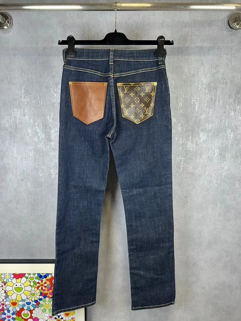 Louis Vuitton Louis Vuitton Back presbyopic pocket jeans 2501-Nextarrow Size US 34 / EU 50 - 1 Thumbnail