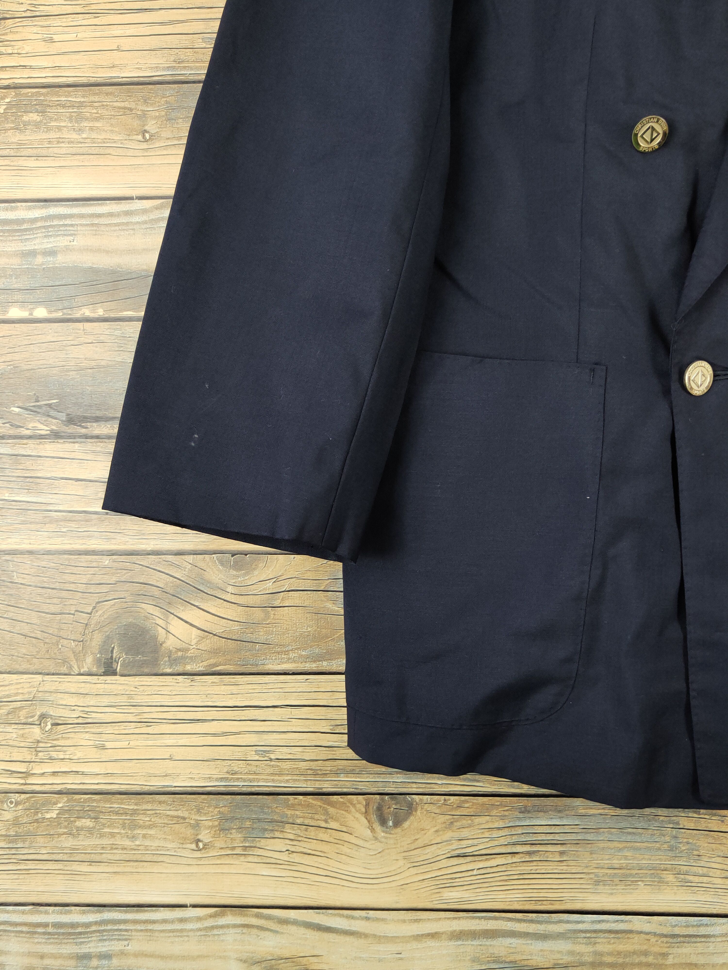 Christian Dior Monsieur DL Christian Dior Sports Navy Blazers #1386 Size US L / EU 52-54 / 3 - 5 Thumbnail