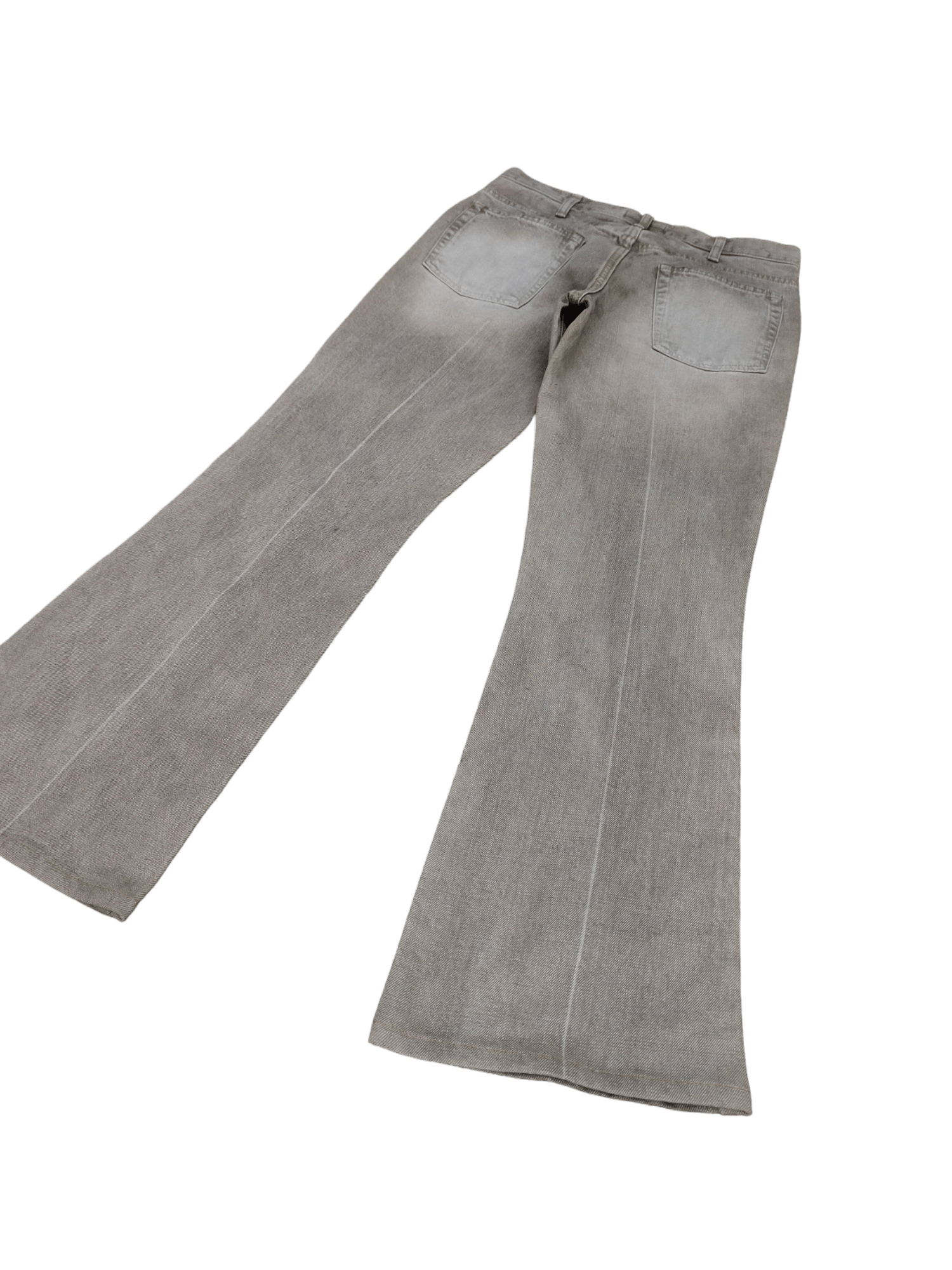 If Six Was Nine Flare Jeans Spellbound Distress Faded Boot Cut Y2k Lgb Size US 30 / EU 46 - 12 Thumbnail