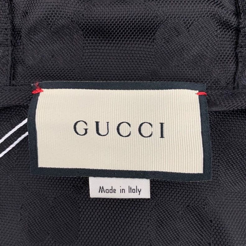 Gucci Gucci Black logo dark pattern full print hooded drawstring Size US S / EU 44-46 / 1 - 5 Thumbnail