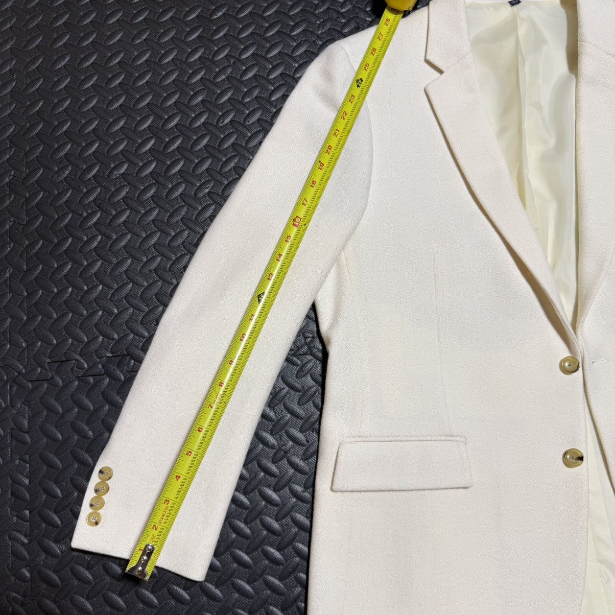 J.Crew J Crew Thompson Dinner Blazer Slim Fit Ivory Mens 46R NEW Size 46R - 10 Thumbnail