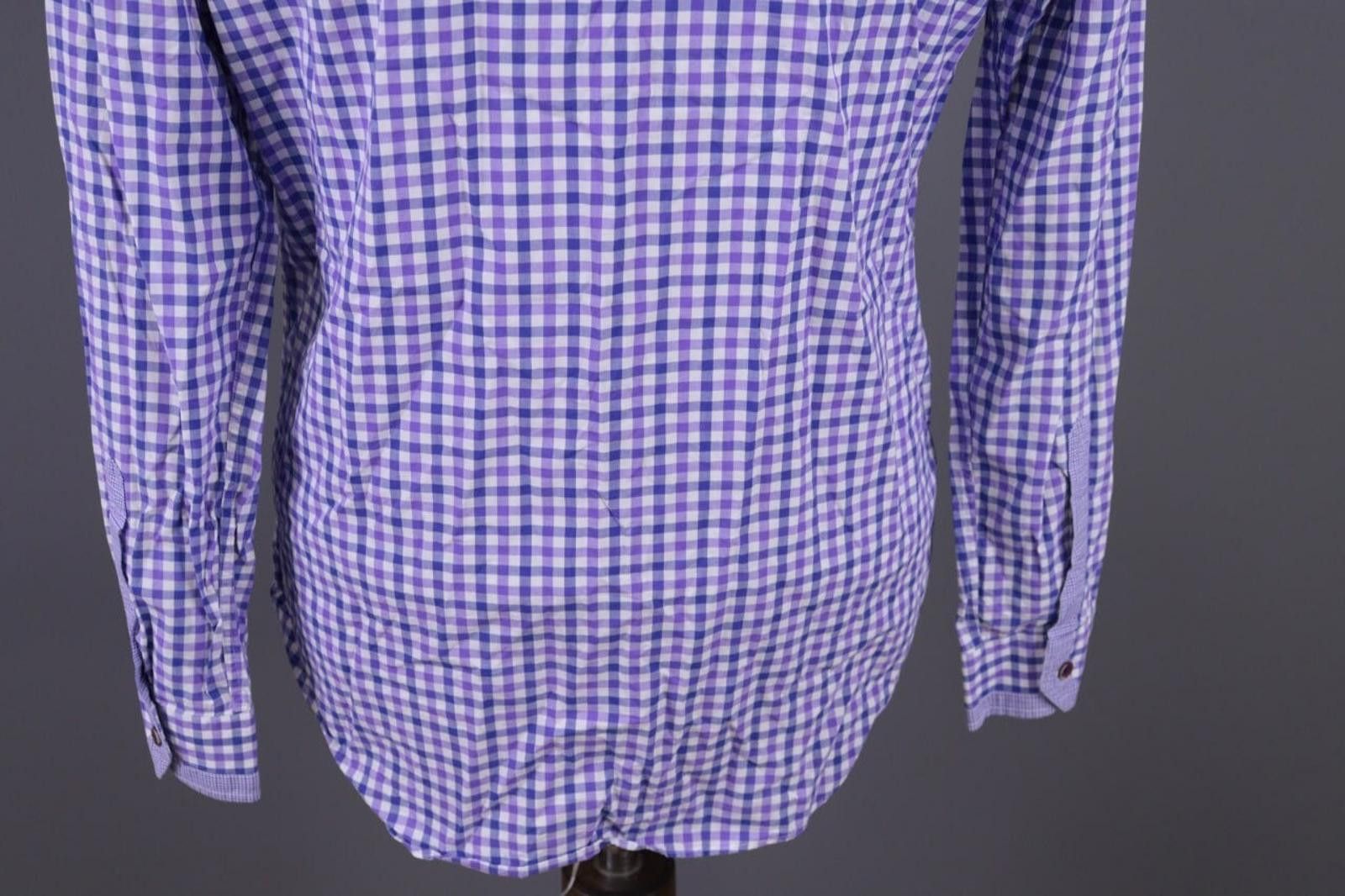 Etro Etro Luxury Multicolor Check Button Down Shirt Size 42 Size US M / EU 48-50 / 2 - 12 Thumbnail