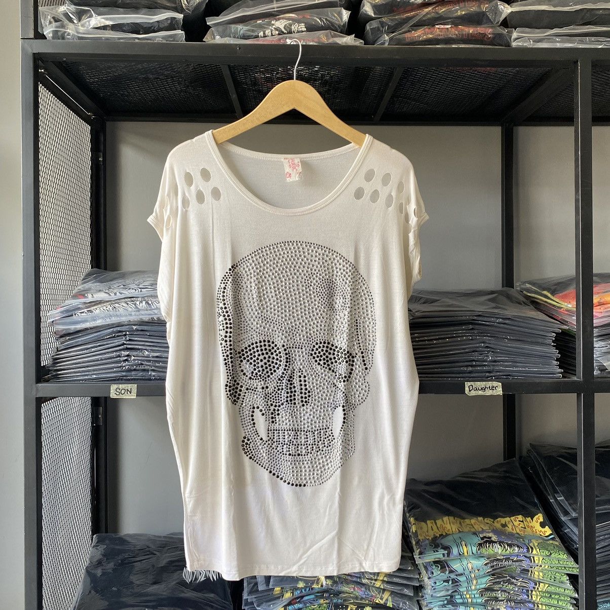 Le Grande Bleu (L.G.B.) × Yasuyuki Ishii Undefined Japan Skull Studded Punk L.G.B Style Size L / US 10 / IT 46 - 1 Thumbnail