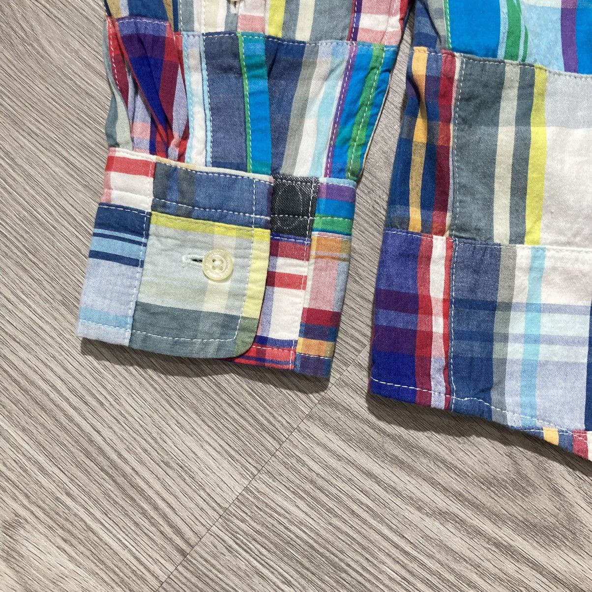 Bape OG Bape A Bathing Ape Camo Patchwork Long Slevee Shirt Size US S / EU 44-46 / 1 - 14 Thumbnail