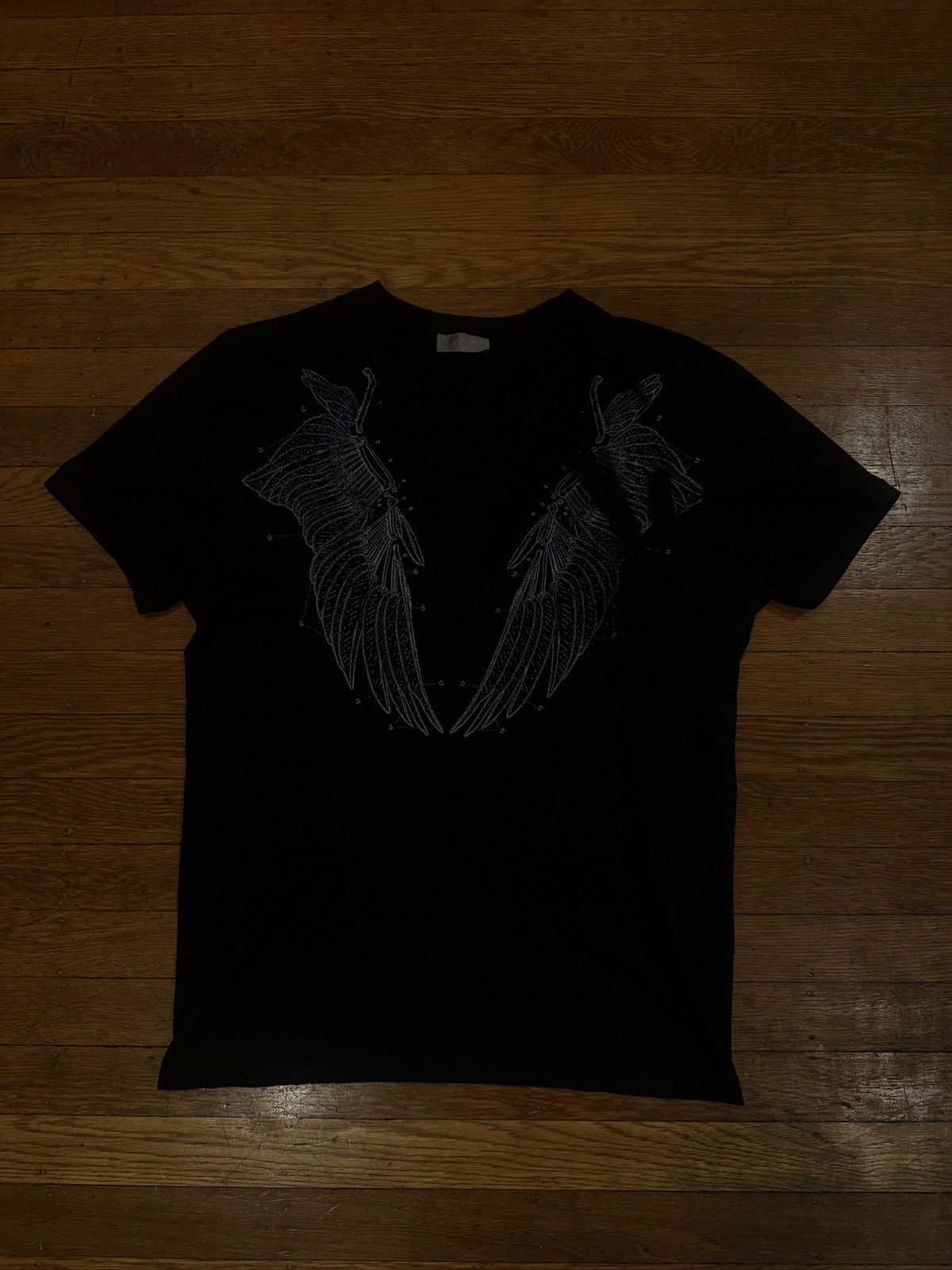 Dior × Hedi Slimane AW 07 Angel Wing T Shirt | Grailed