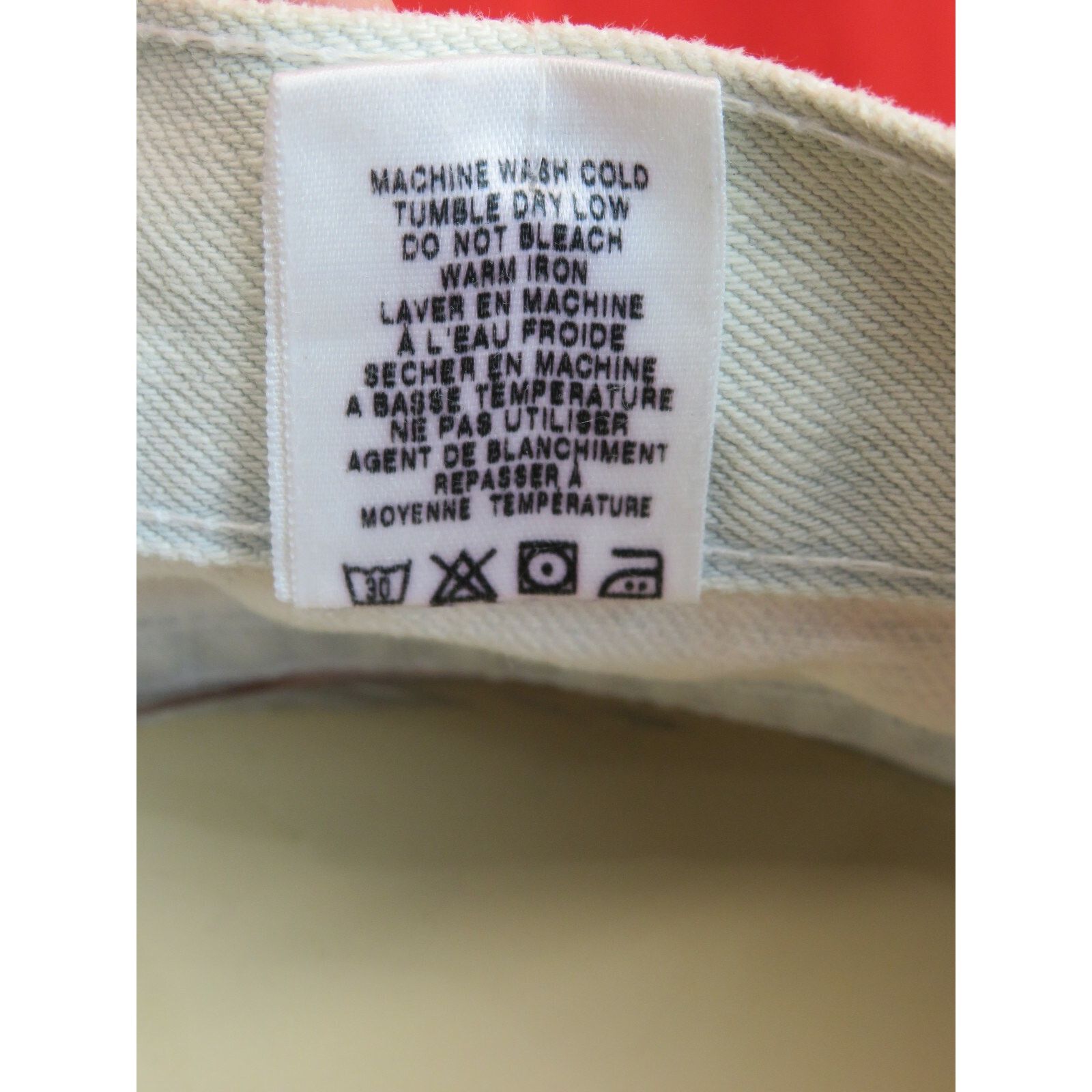 Marc Jacobs MARC JACOBS LIGHT STRAIGHT LEG DENIM COTTON PANTS JEANS 6 Size 28" / US 6 / IT 42 - 11 Thumbnail