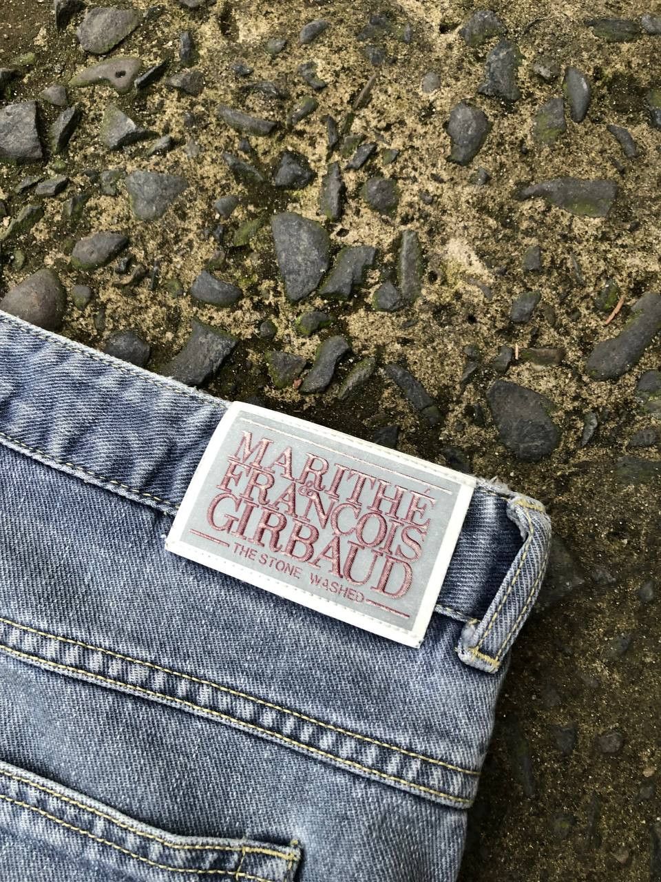 Japanese Brand × Marithe + Francois Girbaud × Vintage Marithe Francois Girbaud Stone Washed Jeans Size US 35 - 15 Thumbnail