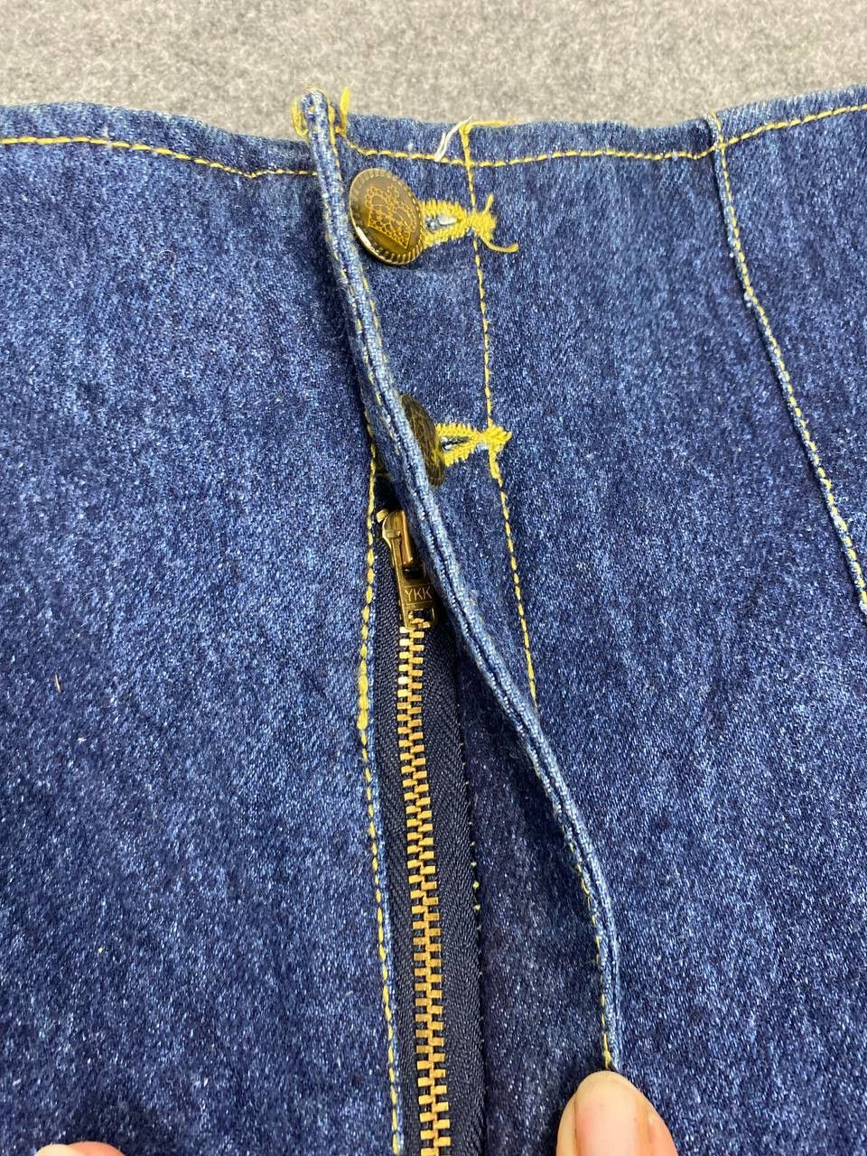 Japanese Brand japanese brand hig waist denim embroided design Size 28" / US 6 / IT 42 - 10 Thumbnail