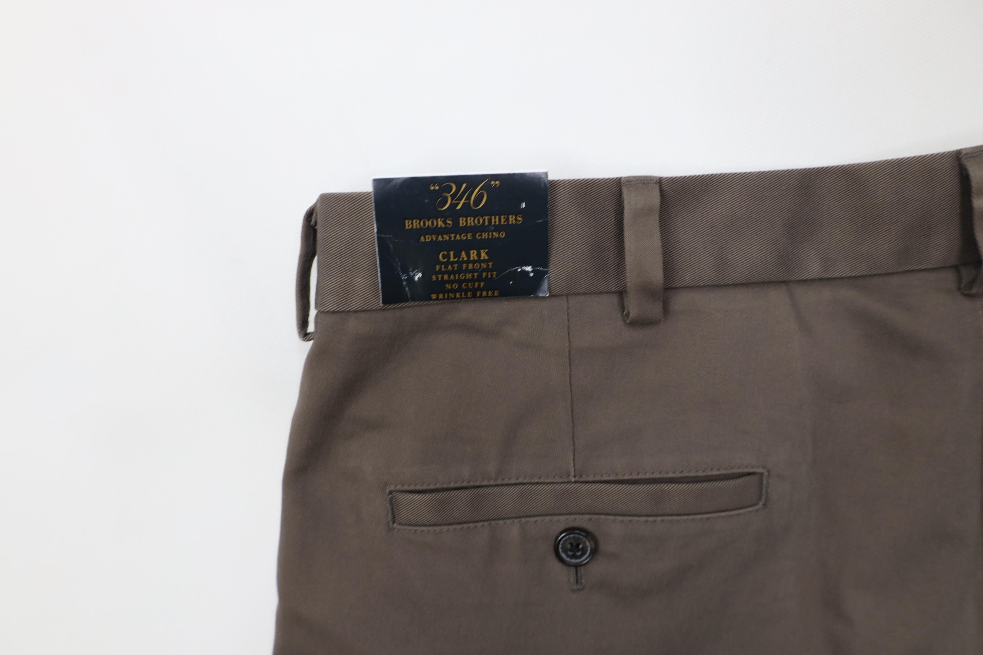 Brooks Brothers Deadstock Vintage Brooks Brothers Advantage Chino Pants Gray Size US 37 - 13 Thumbnail