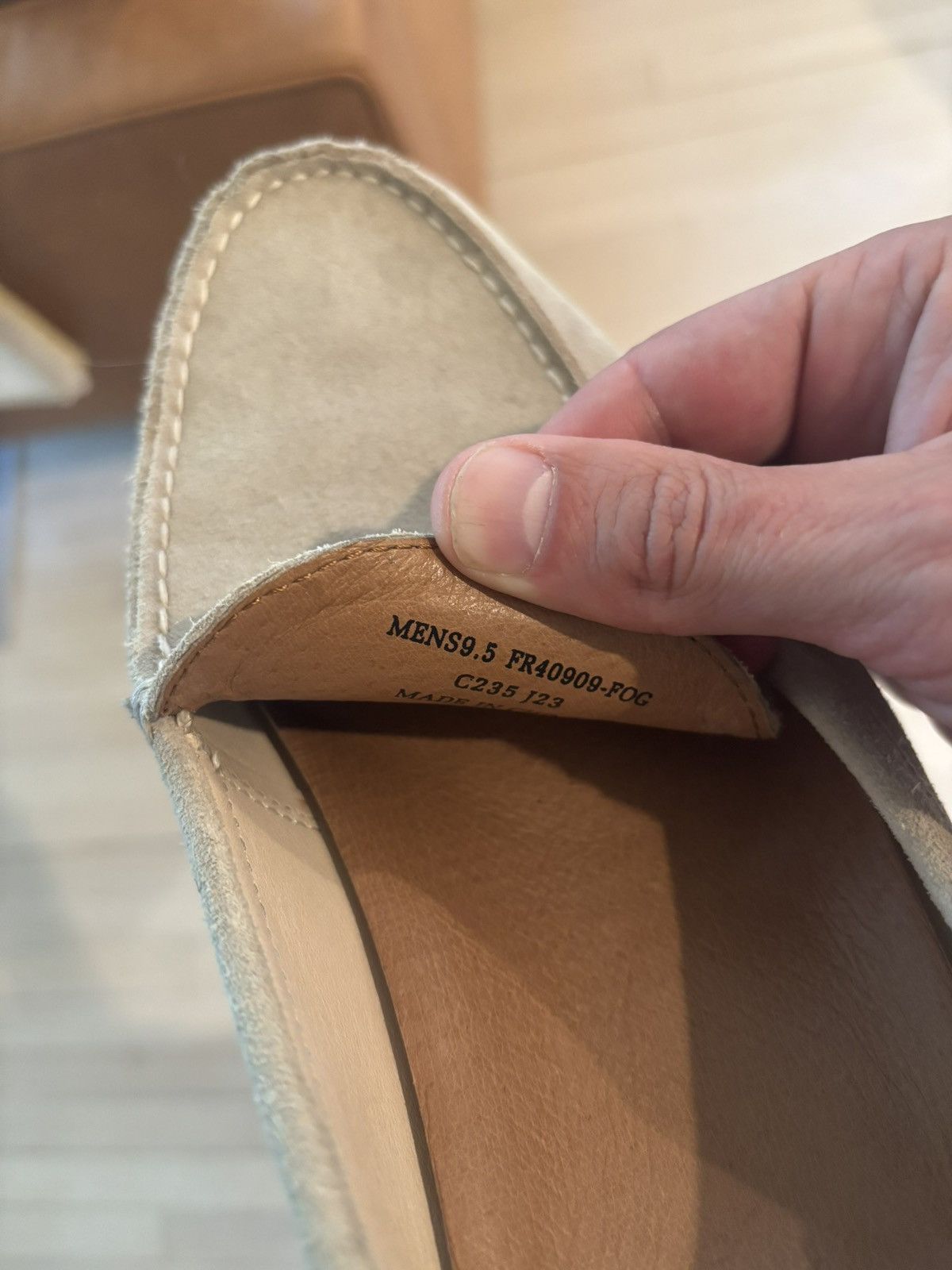 Frye Frye Mason Slip On Loafer in “Fog” Size US 9.5 / EU 42-43 - 6 Thumbnail