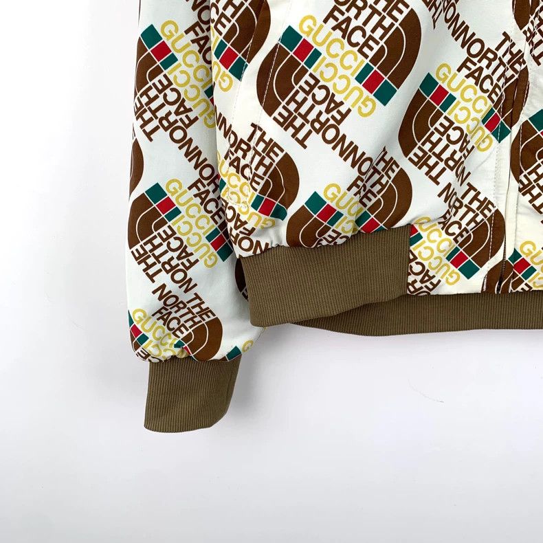 Gucci Gucci Color-blocked logo printed full-print stand-up collar Size US L / EU 52-54 / 3 - 4 Thumbnail
