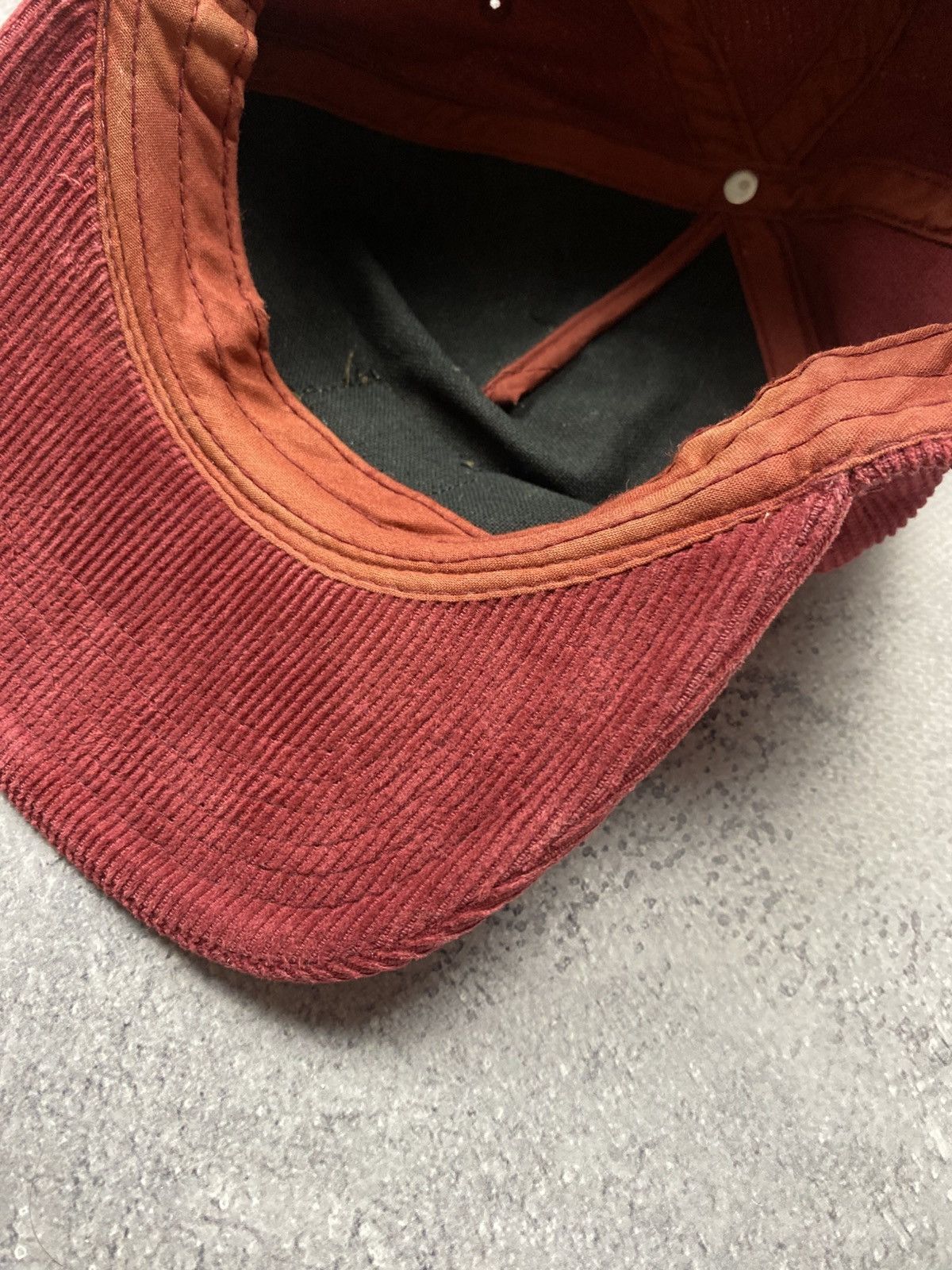 Obey Vintage Obey Corduroy Baseball Cap Rare Box Logo Hat Y2K Size ONE SIZE - 12 Thumbnail